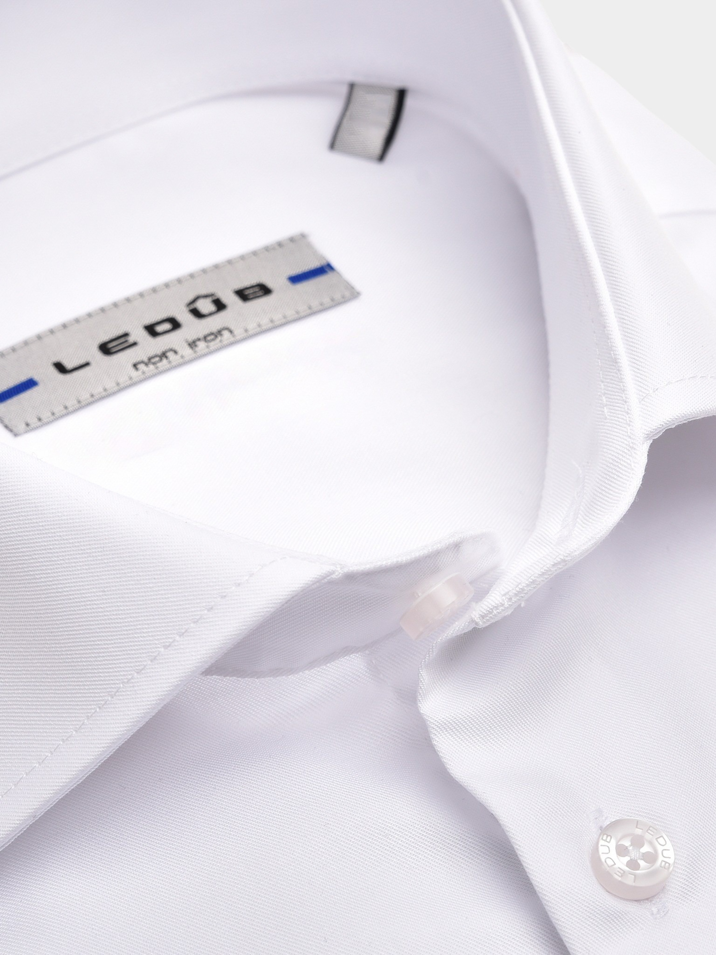 Uitgebreid kunstmest Intentie Ledub Business Hemd Lange Mouw Wit Overhemd Modern Fit Wit 0323508/910000 |  Bos Men Shop