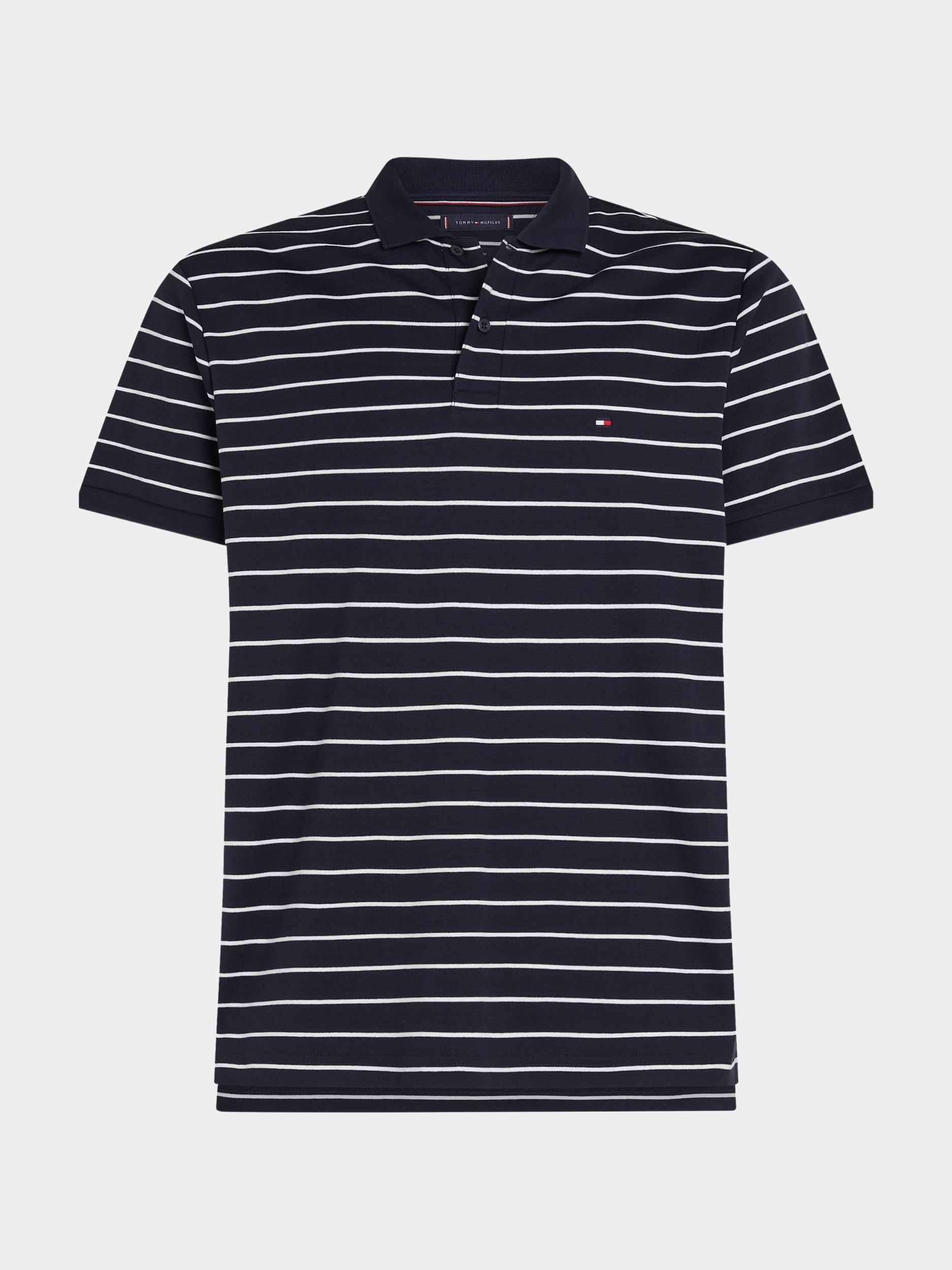 Tommy Hilfiger Polo korte mouw Blauw Liquid Cotton Reg Seasonal Pol MW0MW39994/0A7