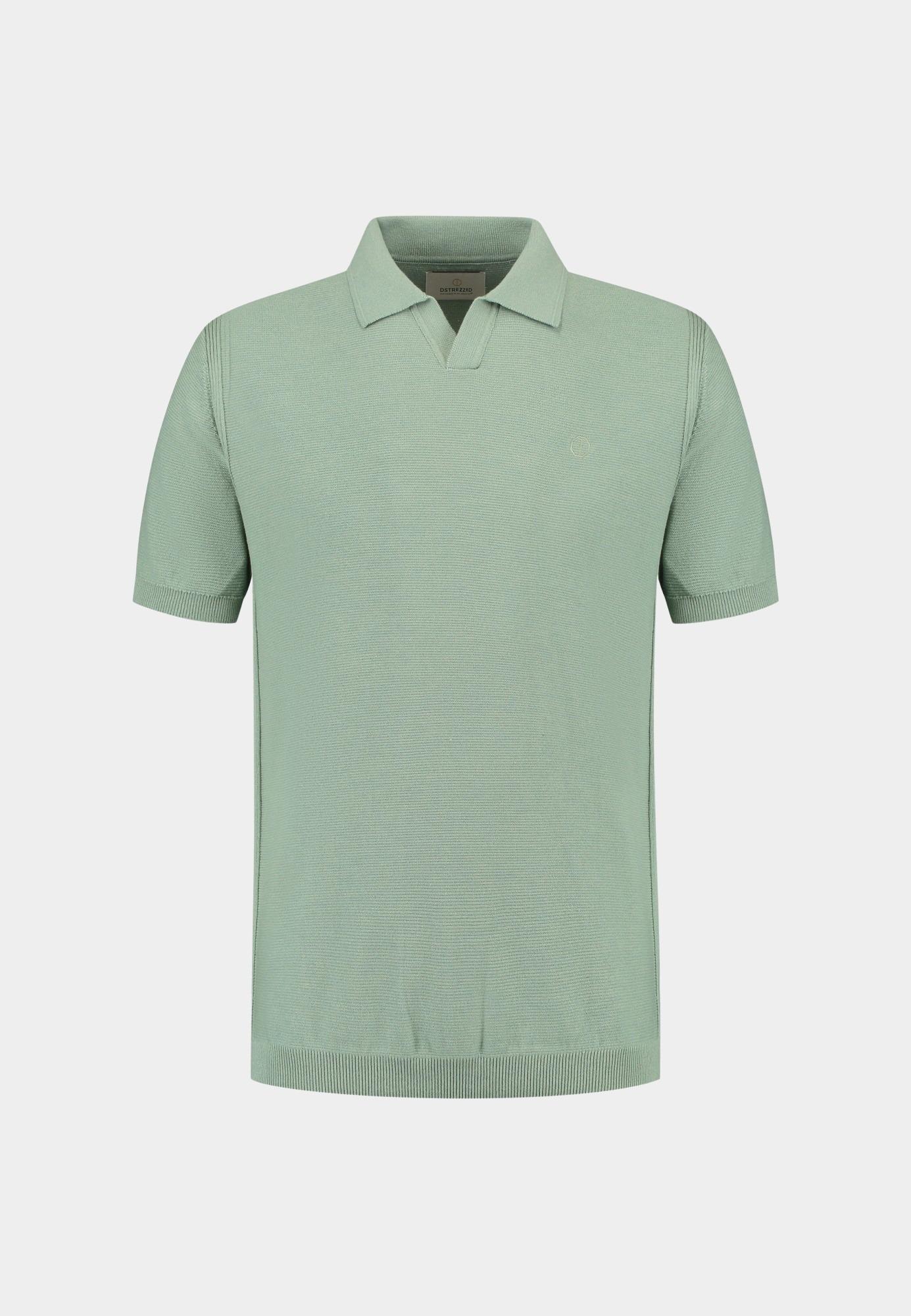 Dstrezzed Polo korte mouw Groen Mercury Short Sleeve Polo 420026-SS25/561