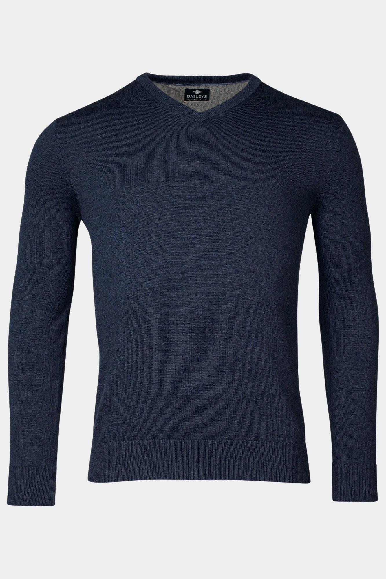 Baileys Pullover Blauw V-Neck 428100CCT-3/695