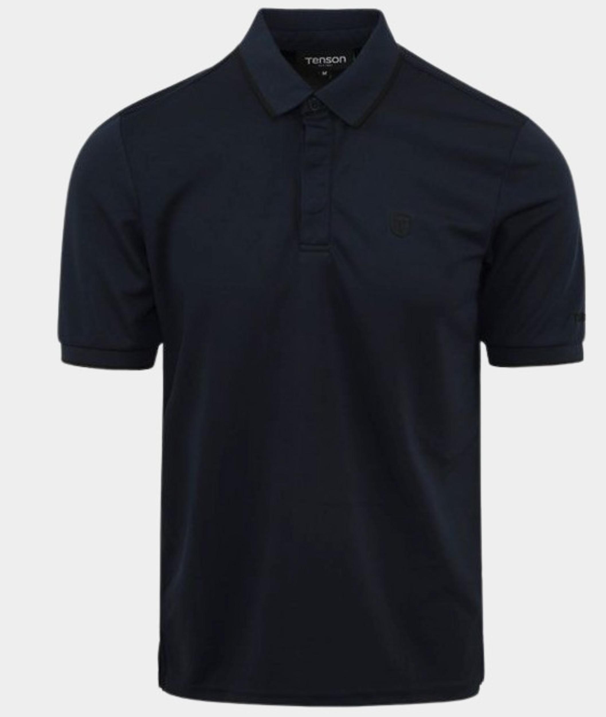 Tenson Polo korte mouw Blauw TXLite Q-dry Polo 5017662/590