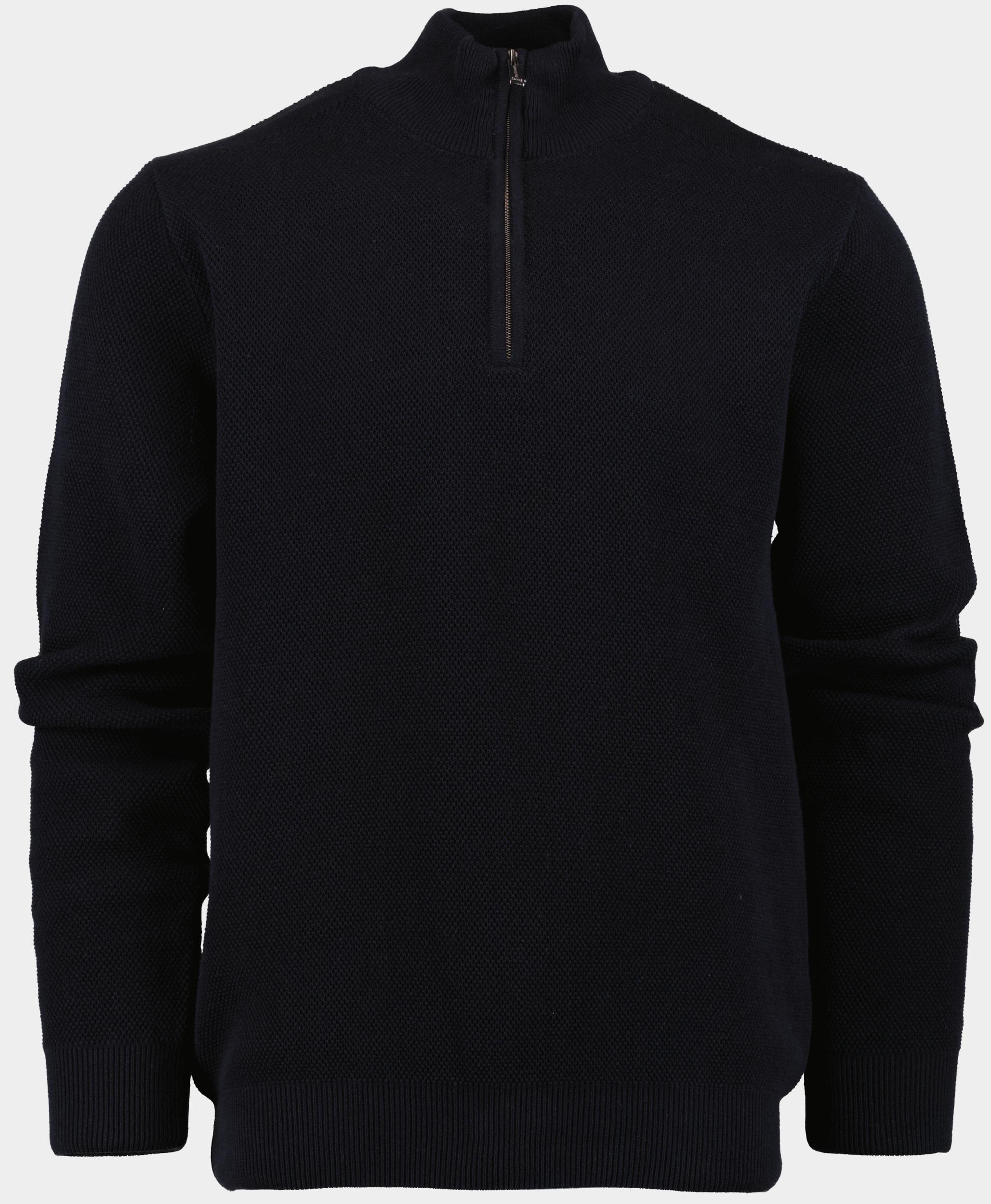 Innocente Half Zip Blauw Half Zip ART-1106/3527-NAVY