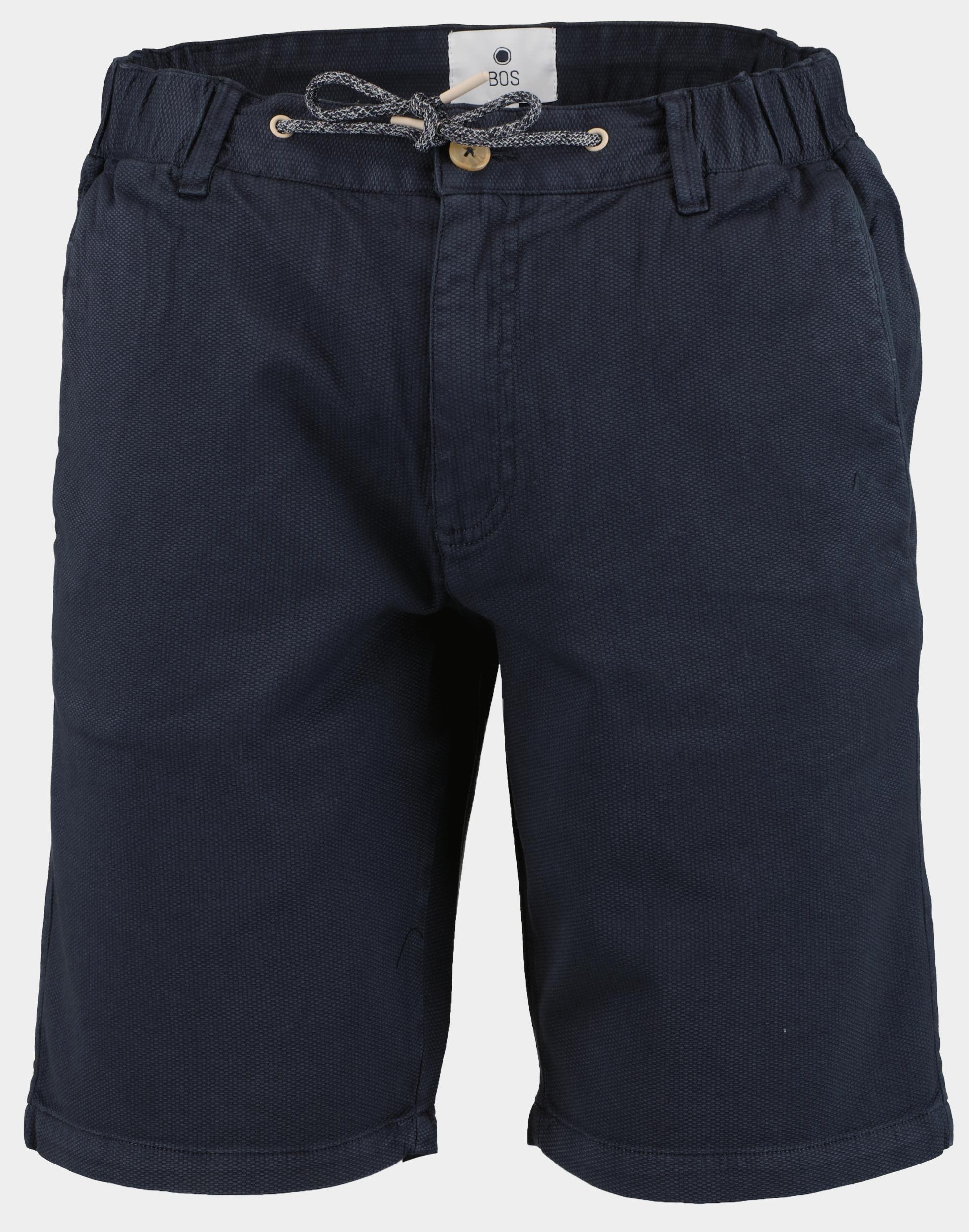 Bos Korte Broek Blauw Ferdinand Structure Chino Sho 24109FE06BO/290 Navy