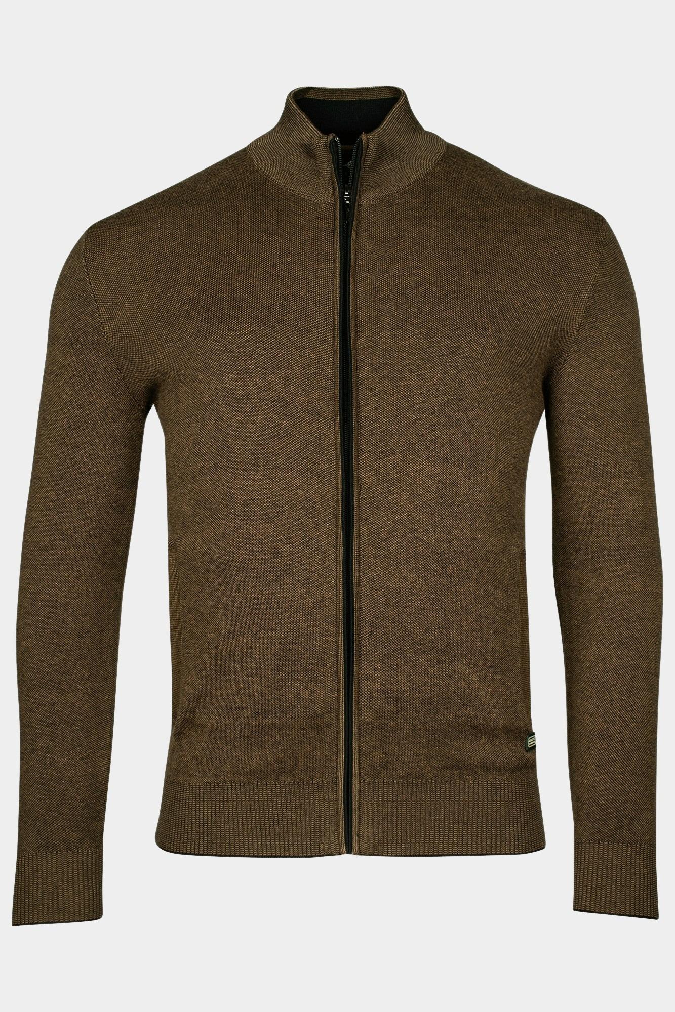 Baileys Vest Bruin Cardigan Zip 422009/885