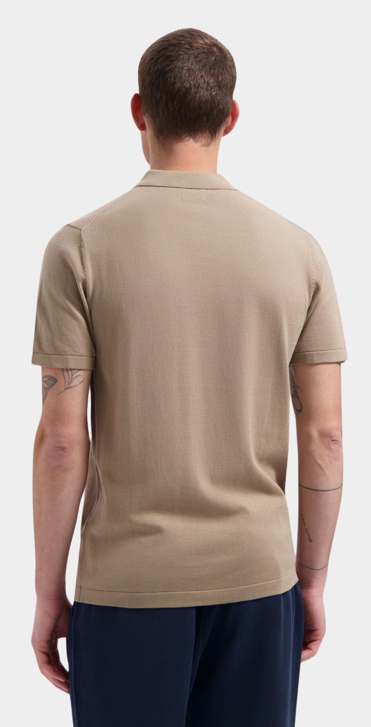 Dstrezzed Polo korte mouw Beige DS_Camilo Polo 420022-SS24/213