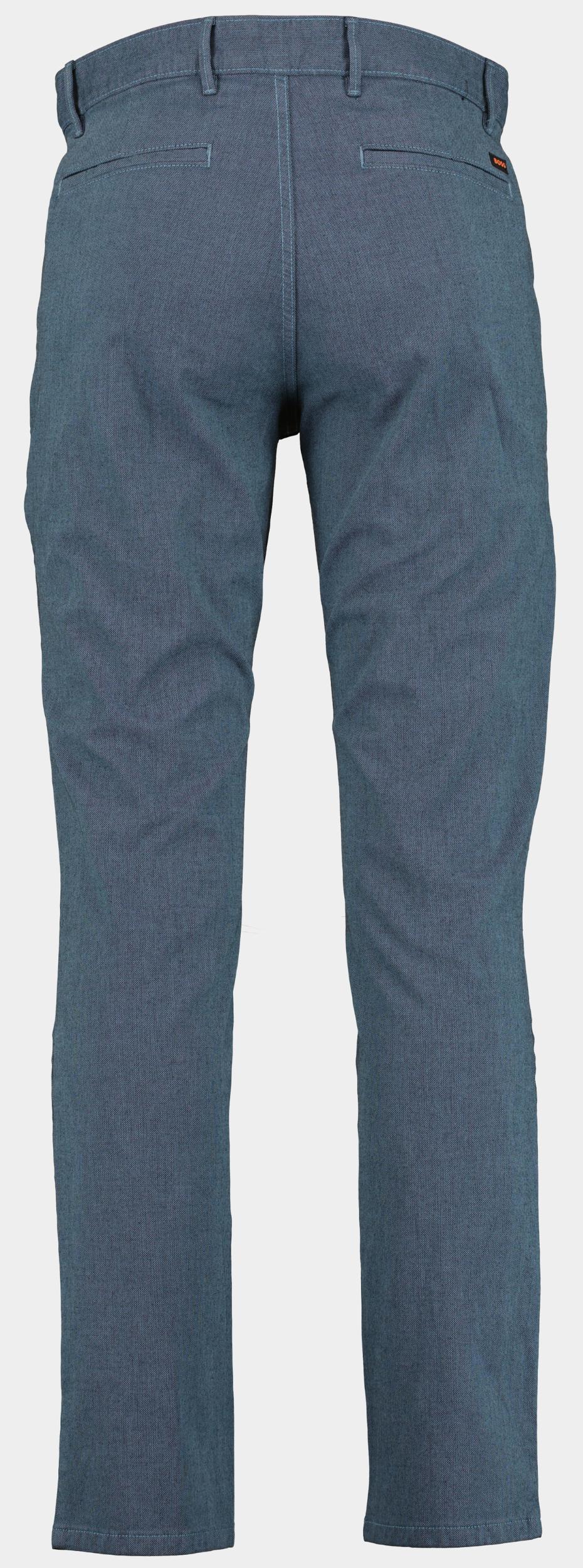 BOSS Orange Katoenen Broek Blauw Chino_slim 10262568 01 50518466/426