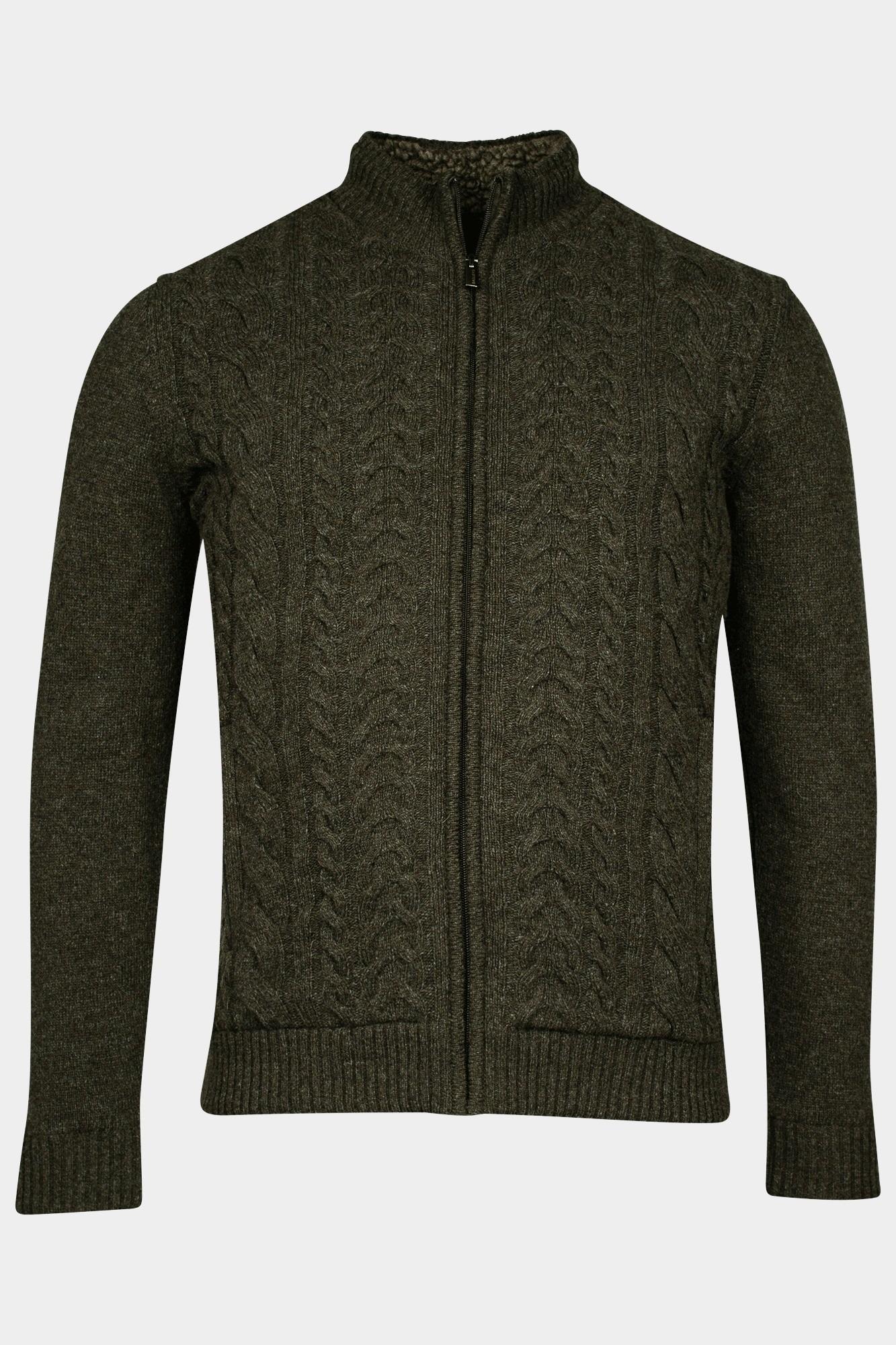 Baileys Vest Groen Cardigan Zip - Lined 422181/758