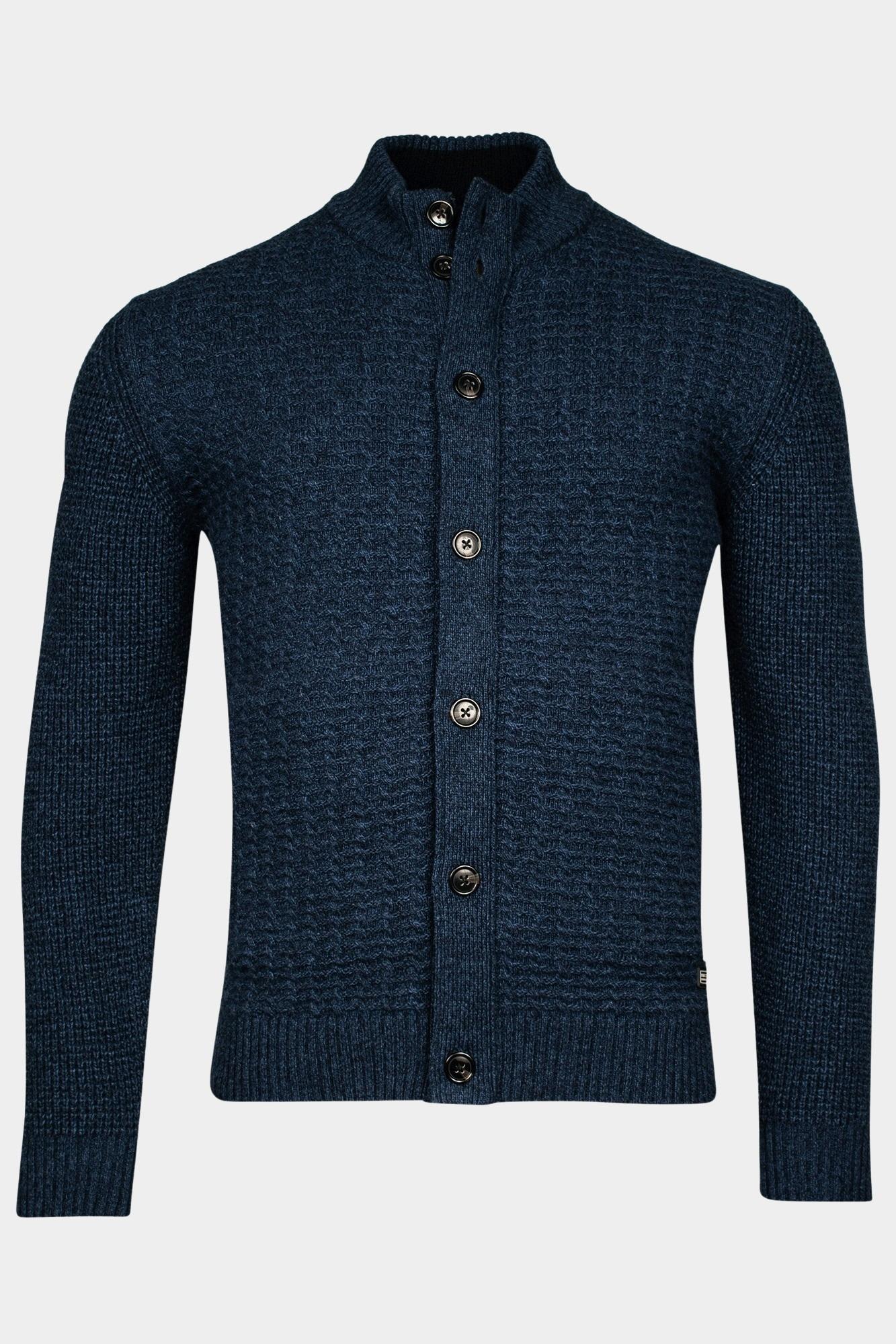 Baileys Vest Blauw Cardigan Buttons 422082/698