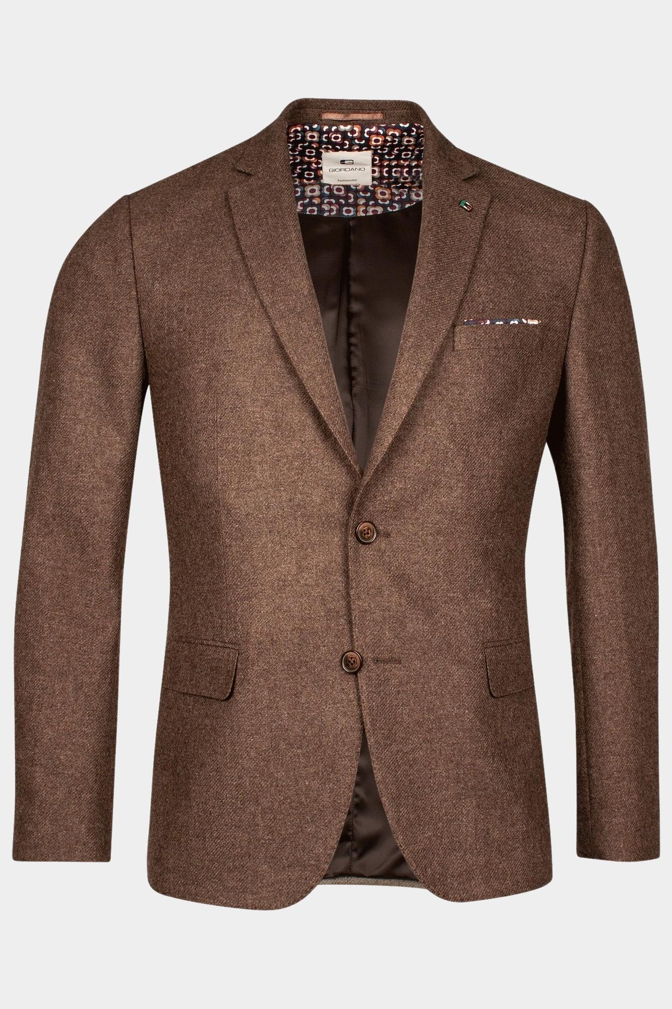 Giordano Blazer Bruin Blazer Robert Wool Mix 422610/87