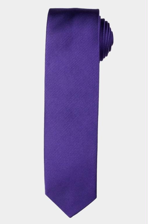 Lynden Kay Stropdas Paars TIE SILK WOVEN PURPLE PNBA00010O/R