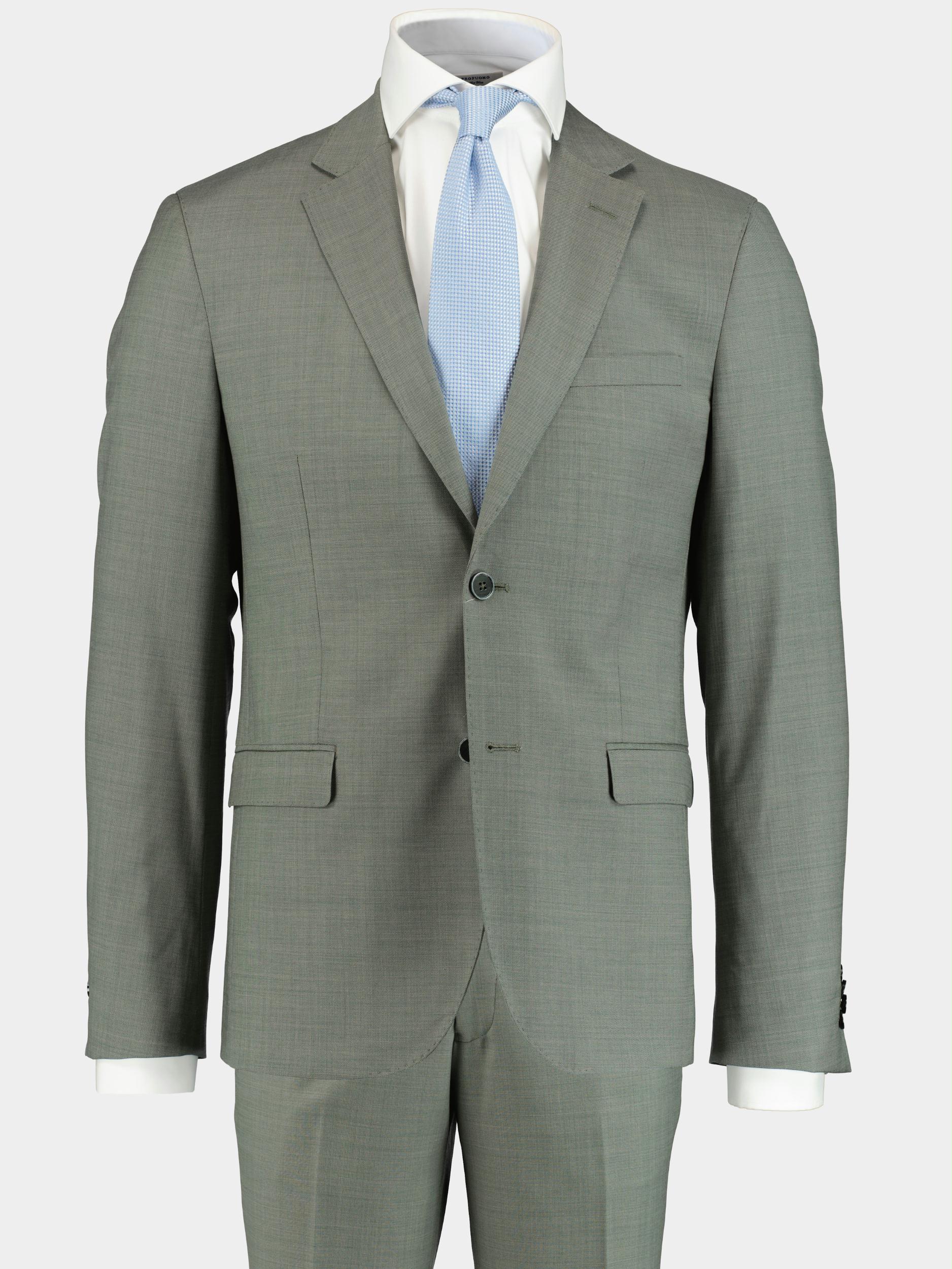 Bos Kostuum Groen Toulon Suit Drop 8 221028TO12SB/368 Olive