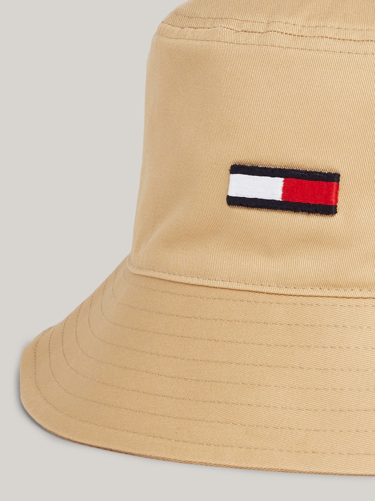 Tommy Jeans Hoed Beige Elongated Flag B AM0AM11697/AB0