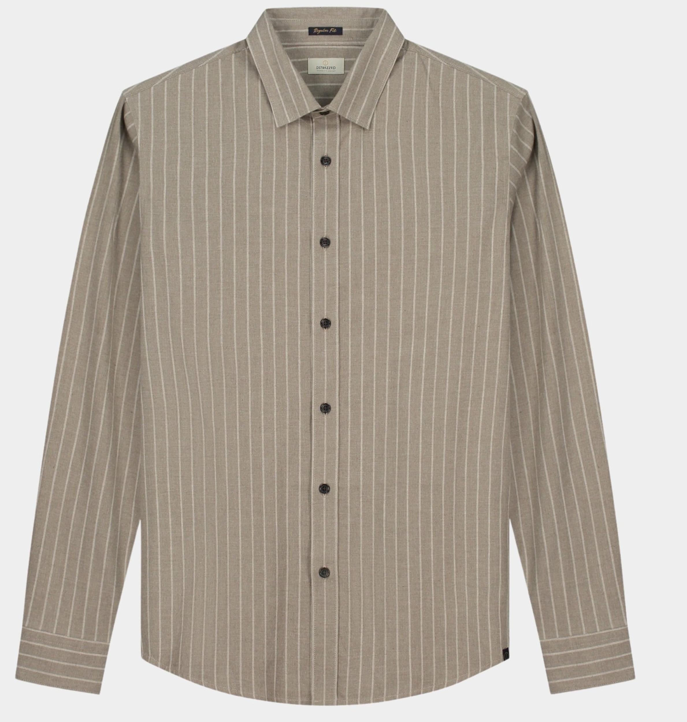 Dstrezzed Casual hemd lange mouw Beige Anthony shirt 303876/270