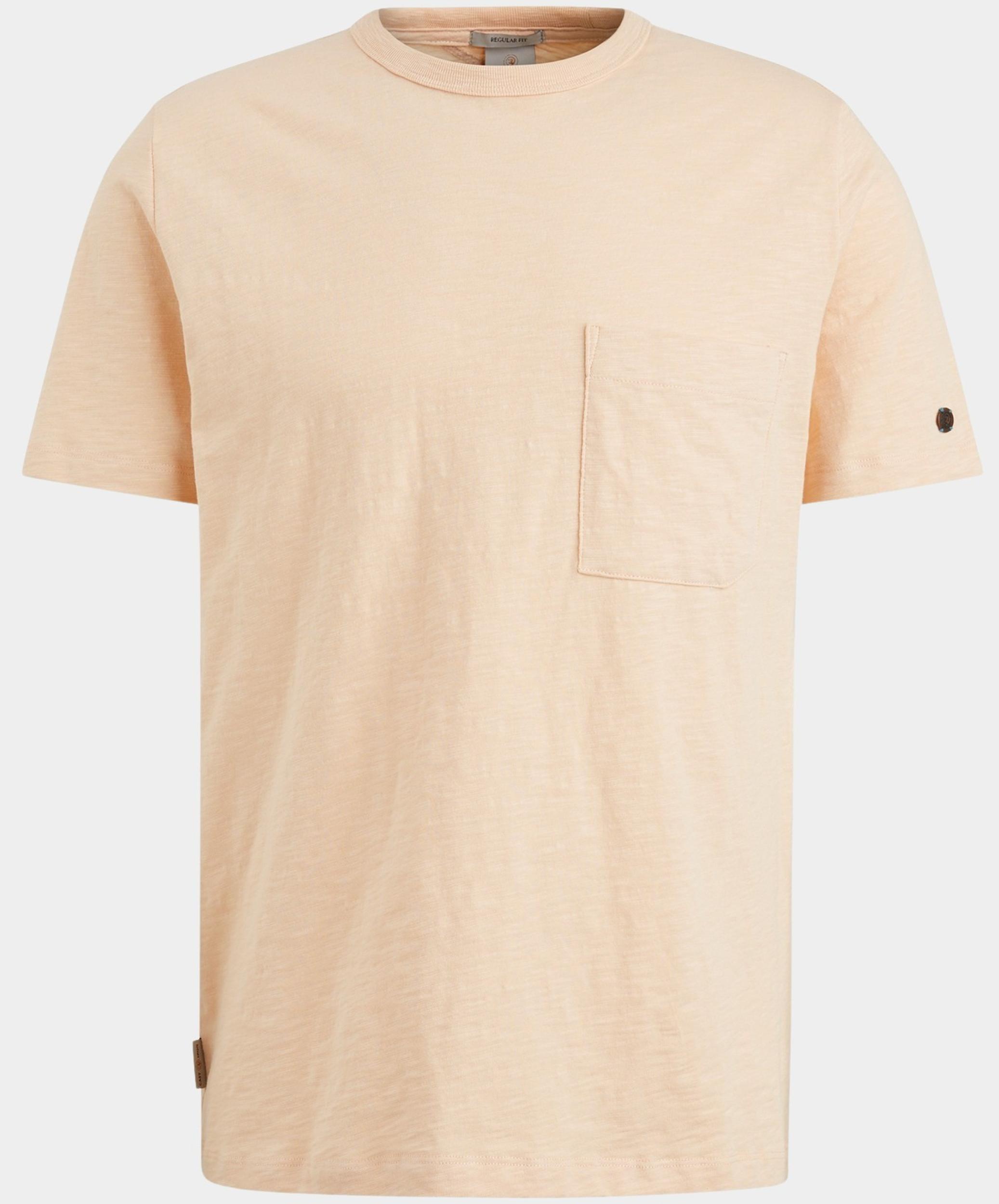 Cast Iron T-shirt korte mouw Oranje Short sleeve r-neck regular f CTSS2405597/2056