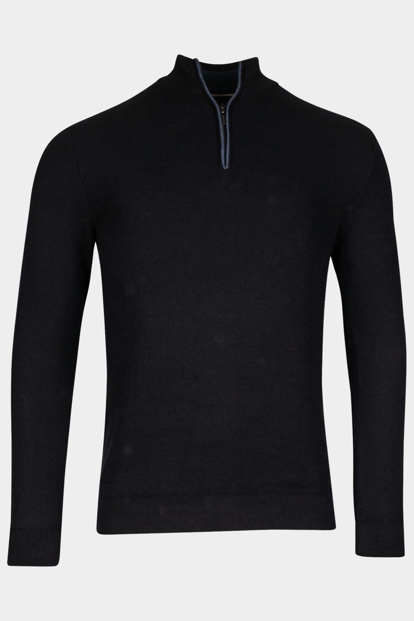 Baileys Half Zip Blauw Pullover 1/2 zip 428491/60