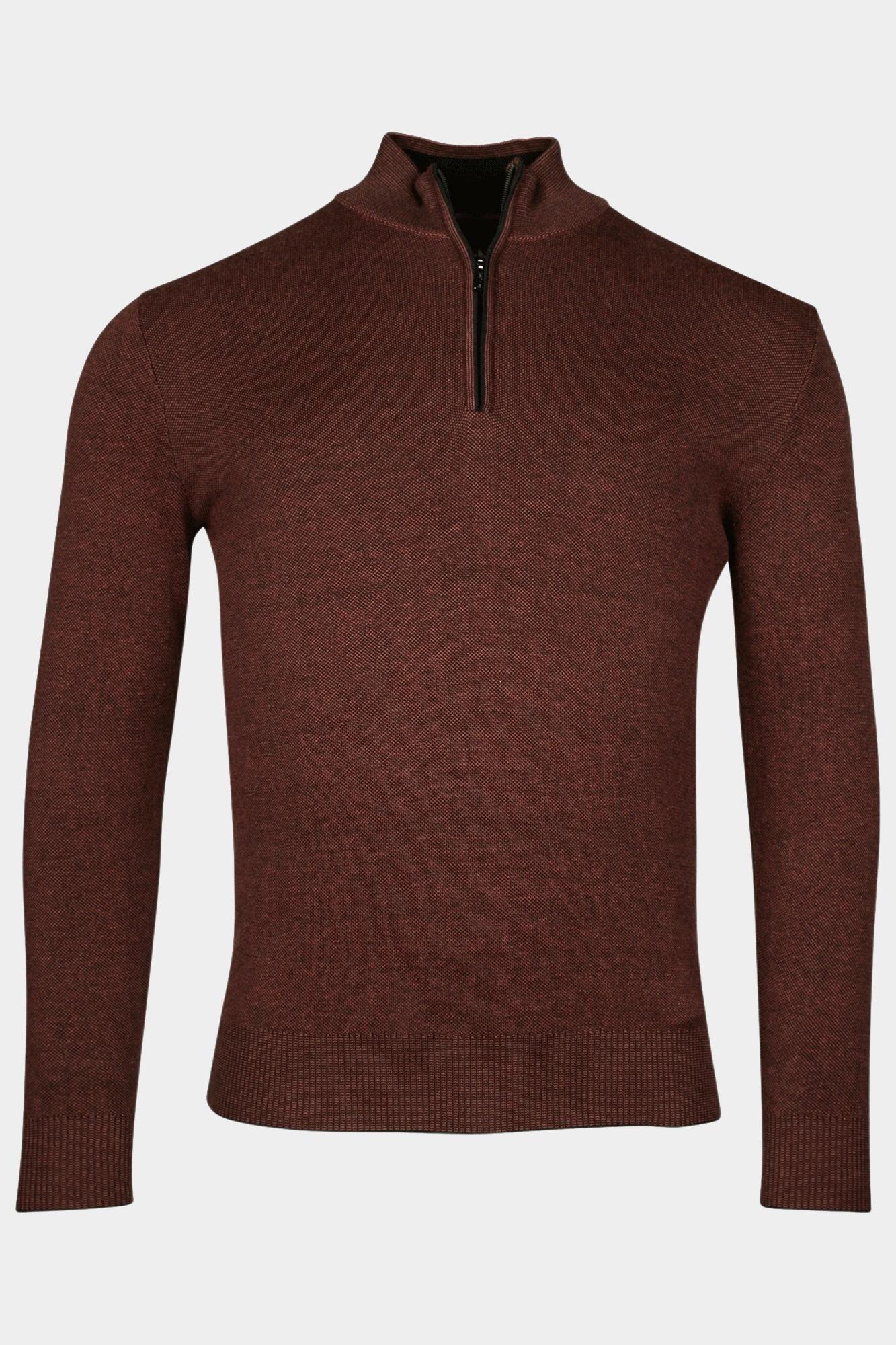 Baileys Half Zip Rood Pullover 1/2 zip 428409/365