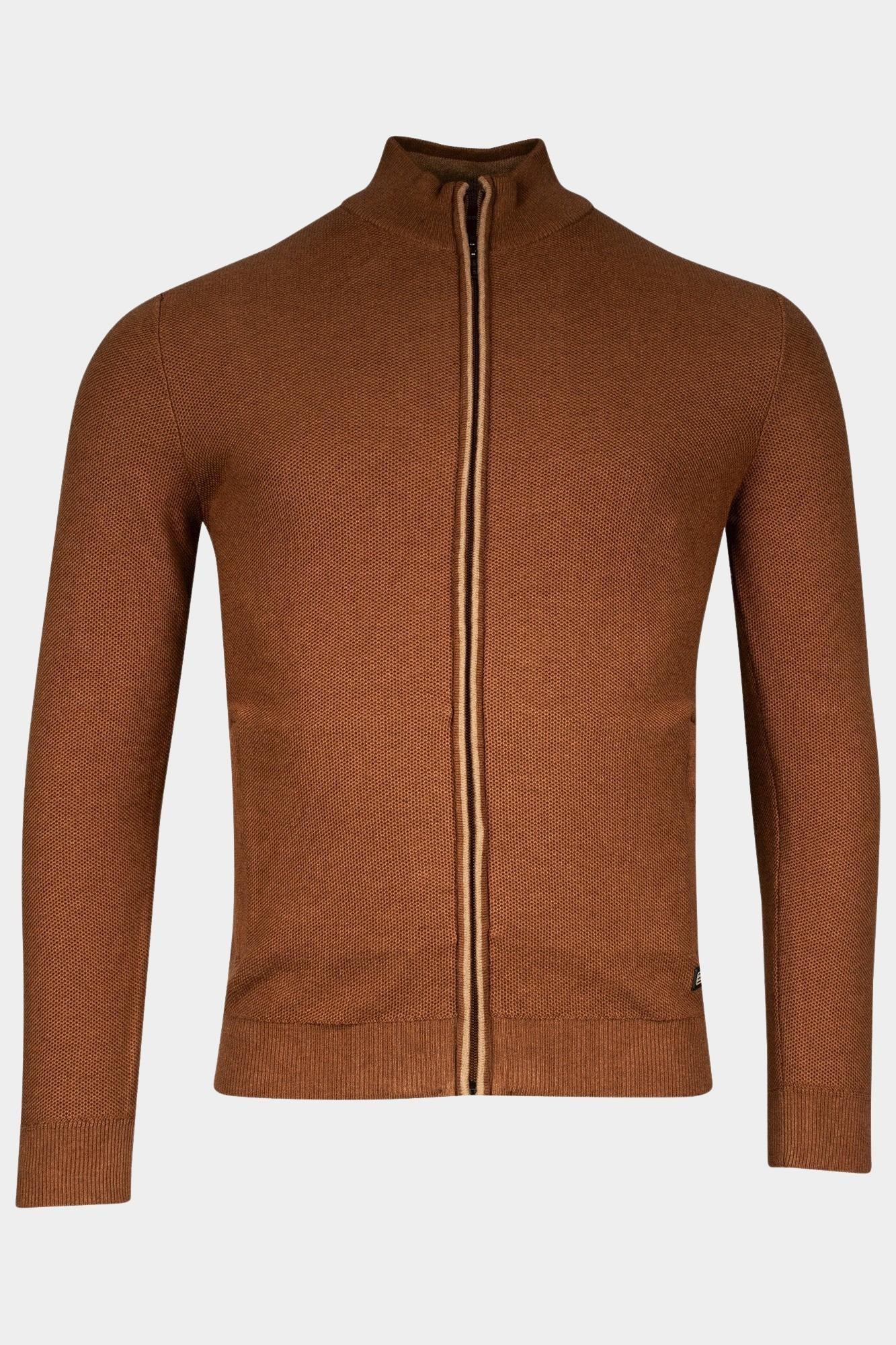 Baileys Vest Bruin Cardigan Zip 422091/885