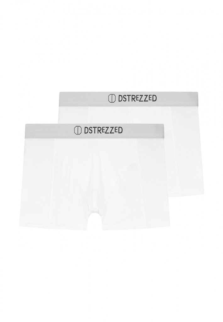 Dstrezzed Boxer Wit DS_Chaplin 2 Pack Boxers Bamb 707014/100