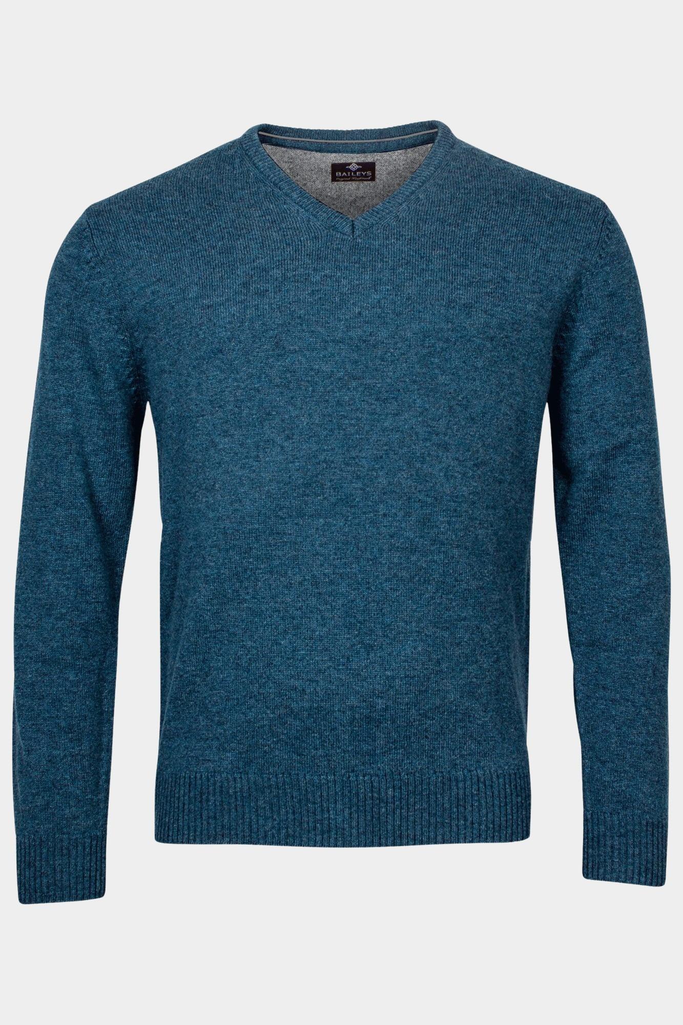 Baileys Pullover Blauw V-Neck Pullover  9gg, single 320091/655