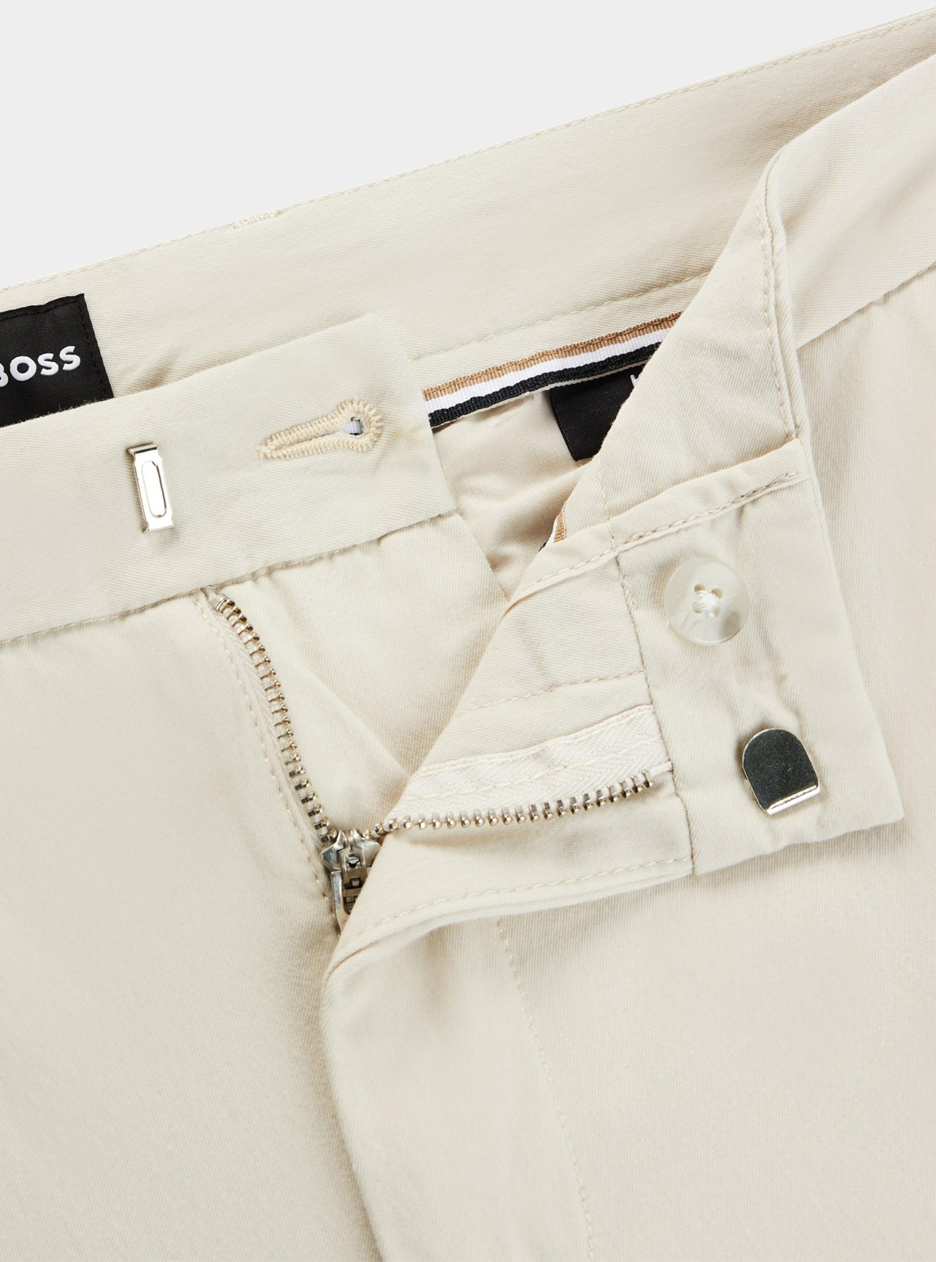 BOSS Black Katoenen Broek Beige Kaito1_T 10246713 01 50487754/131