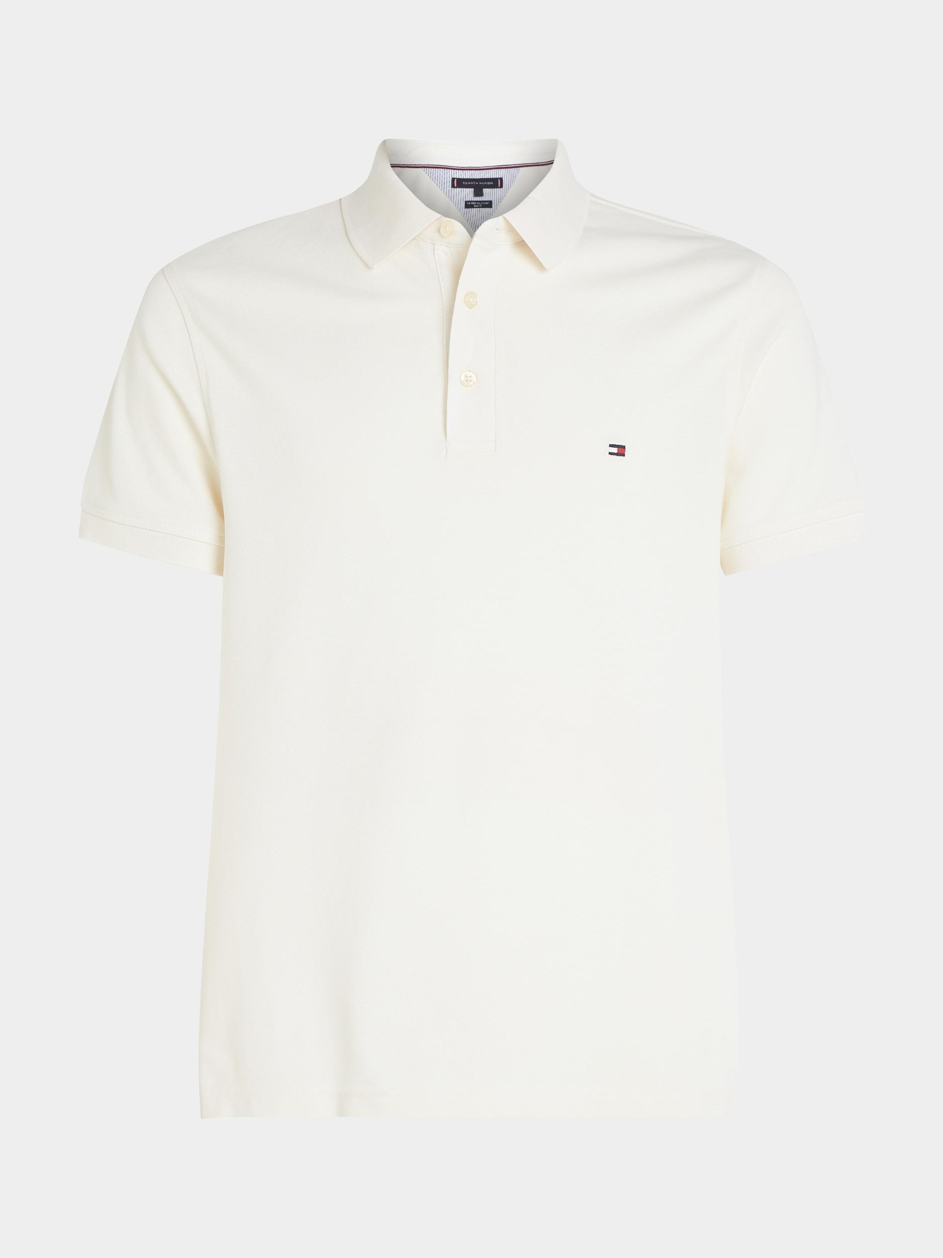 Tommy Hilfiger Polo korte mouw Beige 1985 Slim Polo MW0MW17771/Z00