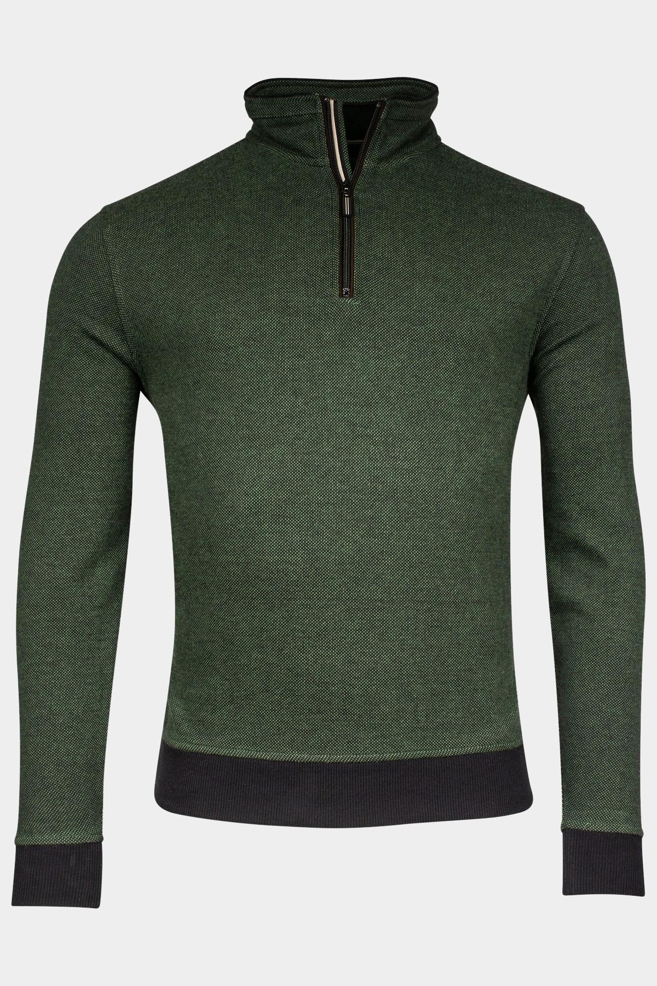 Baileys Half Zip Groen Sweatshirt 1/2 Zip 423112/70