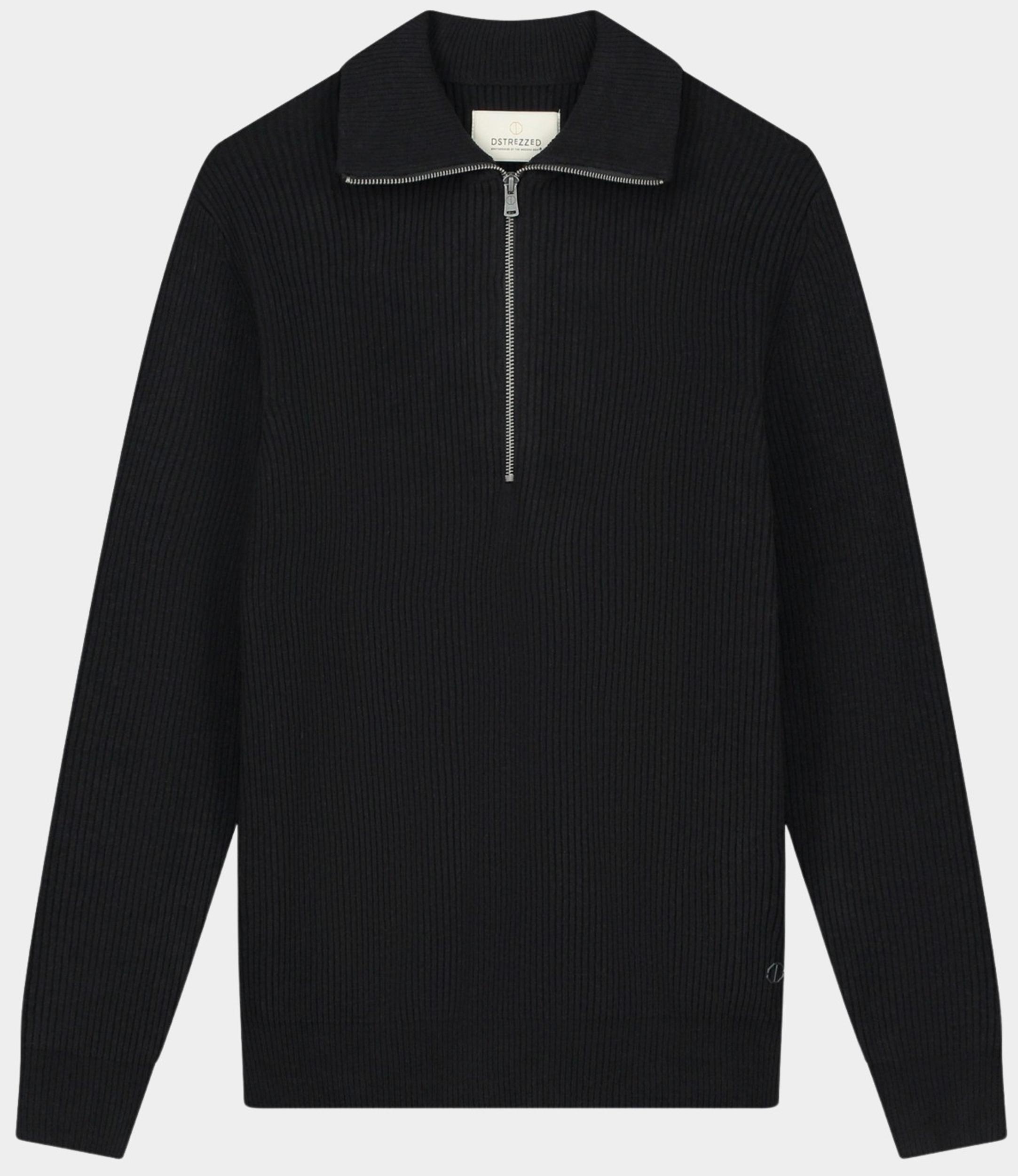 Dstrezzed Pullover Zwart Josiah Skipper 405708/999