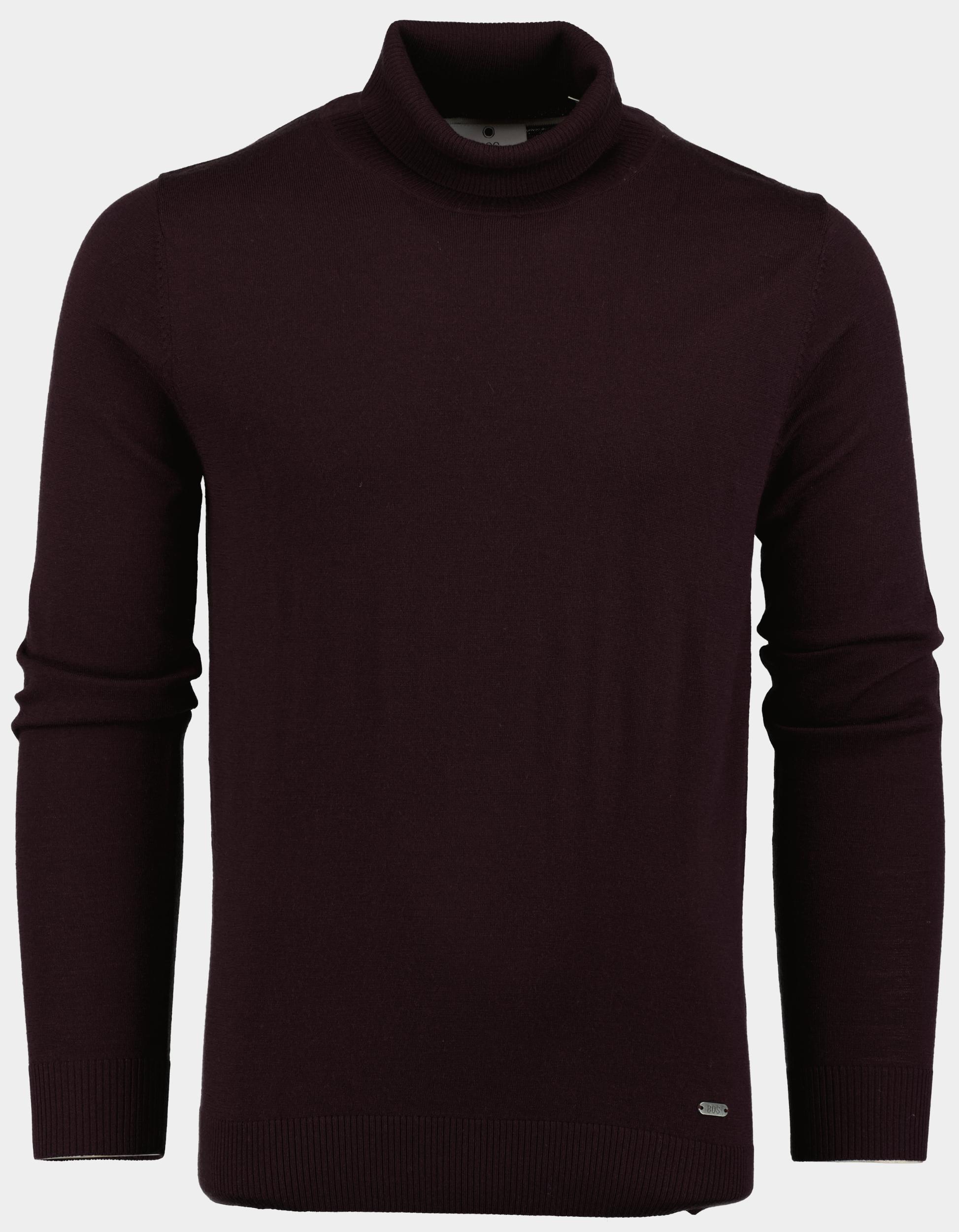 Bos Coltrui Paars Niels Rollneck Pullover 24305NI13BO/736 prune