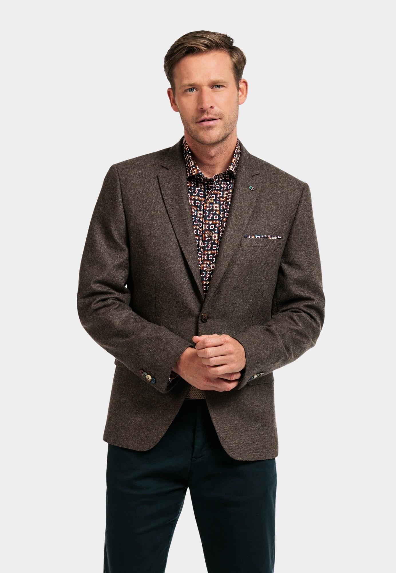 Giordano Blazer Bruin Blazer Robert Wool Mix 422610/87