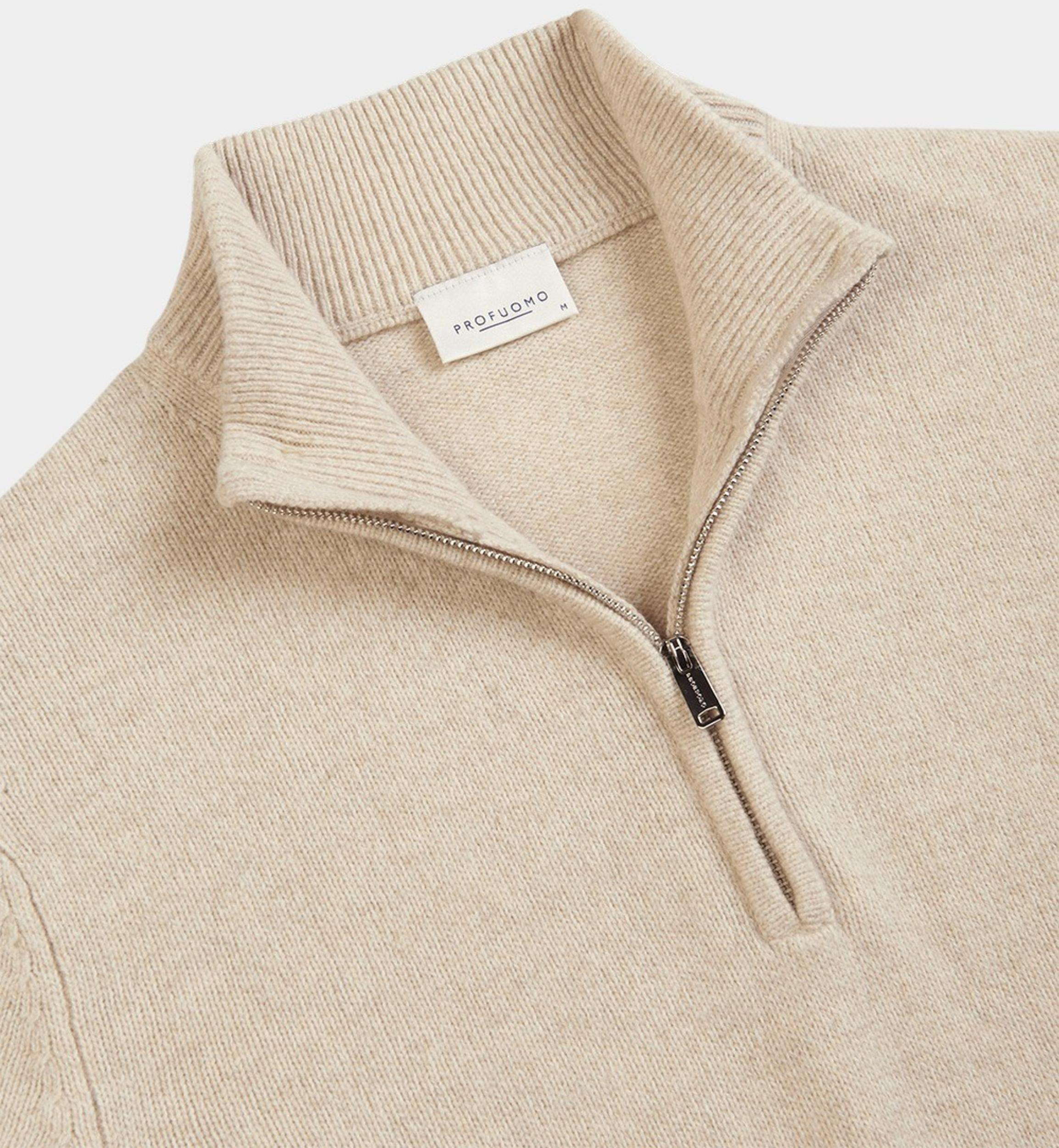 Profuomo Pullover Wit  PPVJ30045B/E