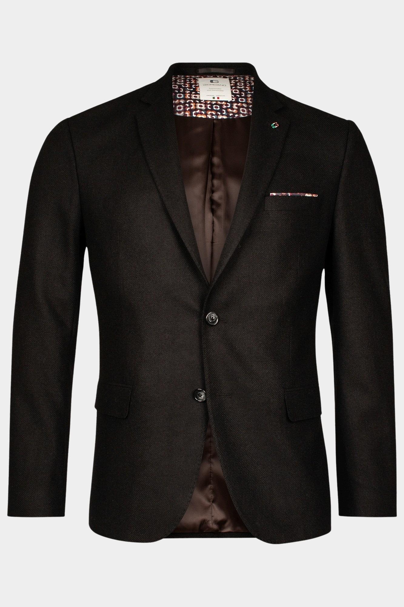 Giordano Blazer Zwart Blazer Robert Wool Mix 422610/90