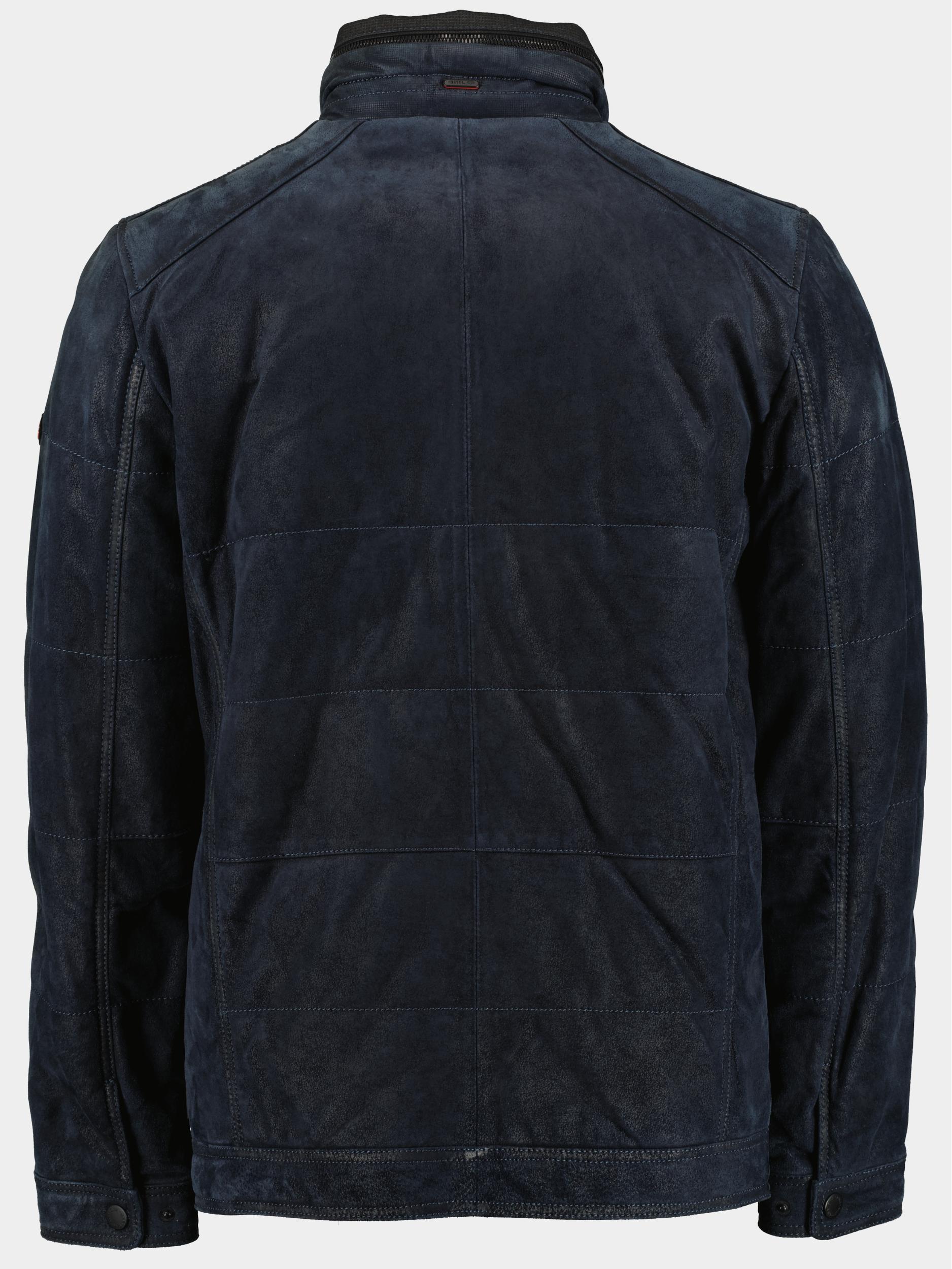 Donders 1860 Lederen Jack Blauw Leather Jacket 42752/799