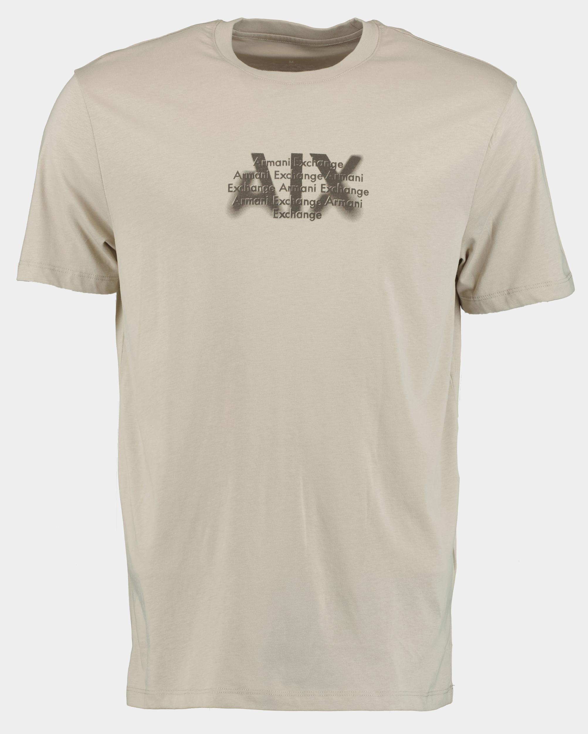 Armani Exchange T-shirt korte mouw Beige  6DZTHH.ZJH4Z/17AB