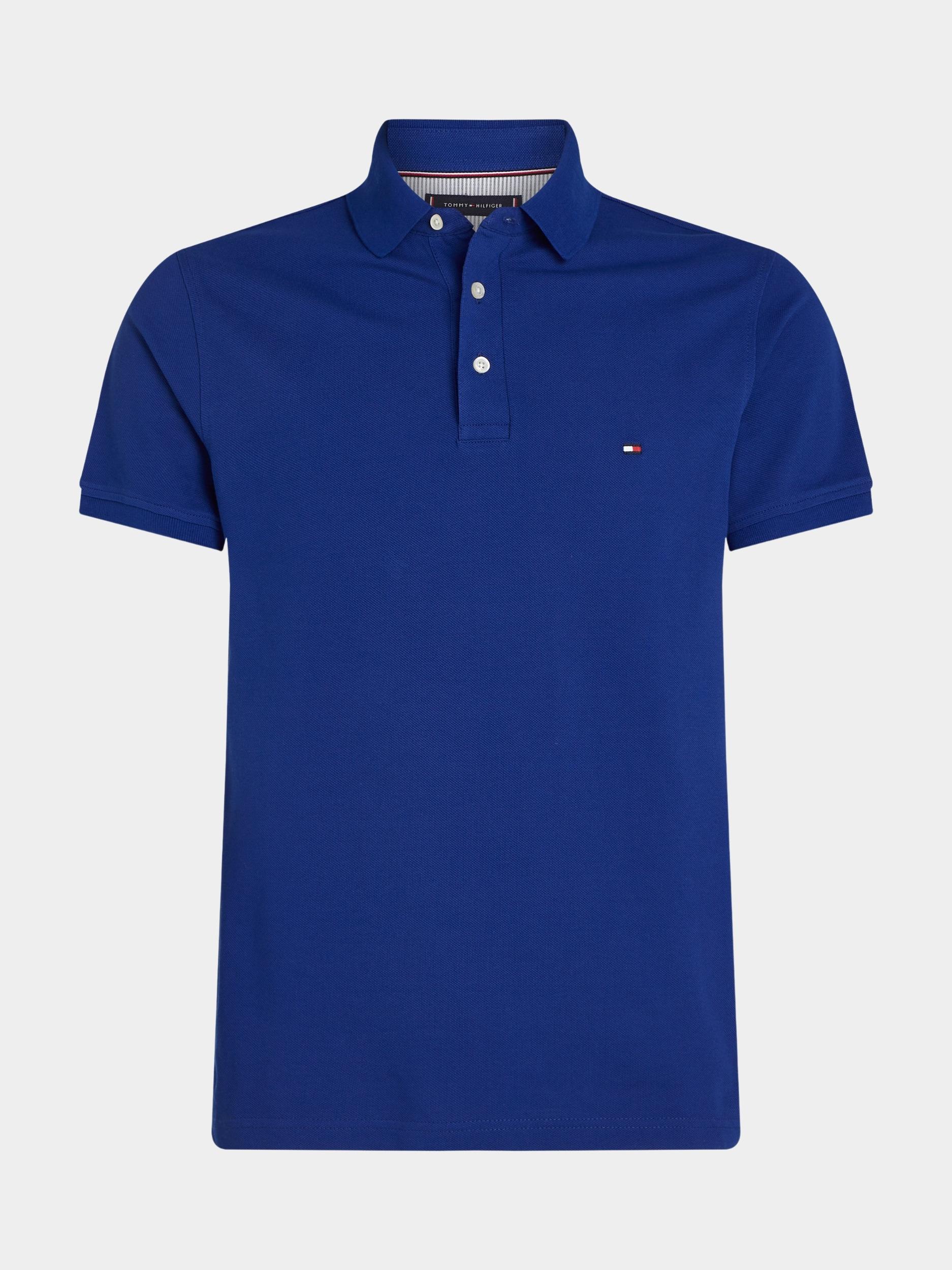 Tommy Hilfiger Polo korte mouw Blauw 1985 Slim Polo MW0MW17771/D03