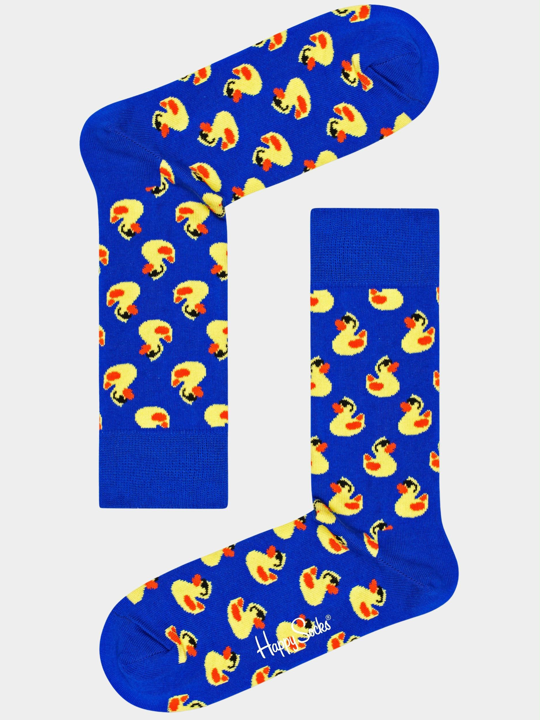 Happy Socks Blauw Rubber Duck | Bos Men Shop