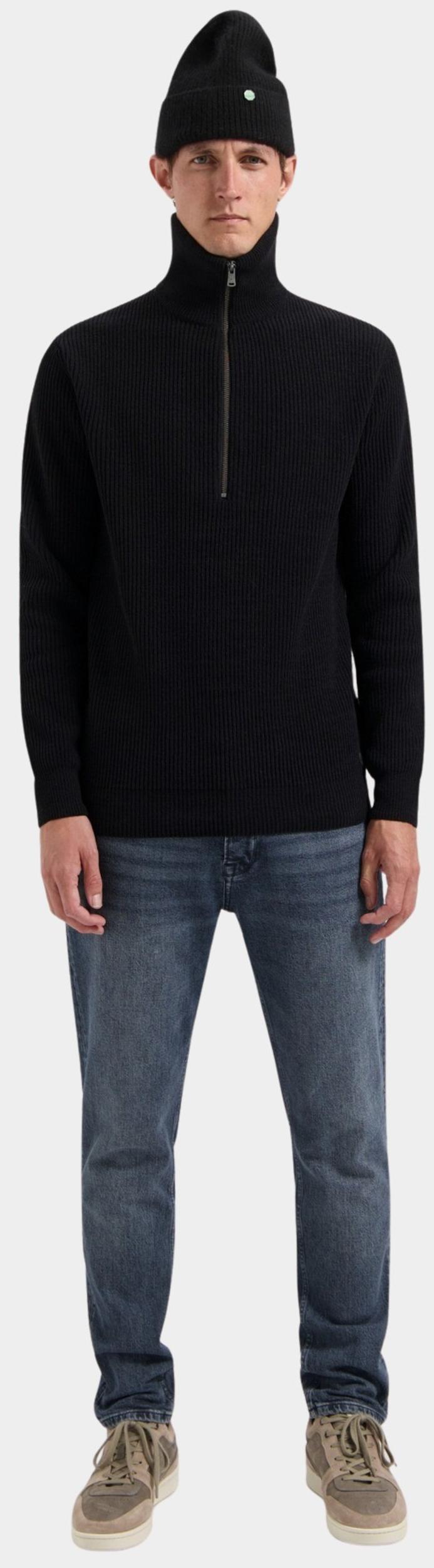 Dstrezzed Pullover Zwart Josiah Skipper 405708/999