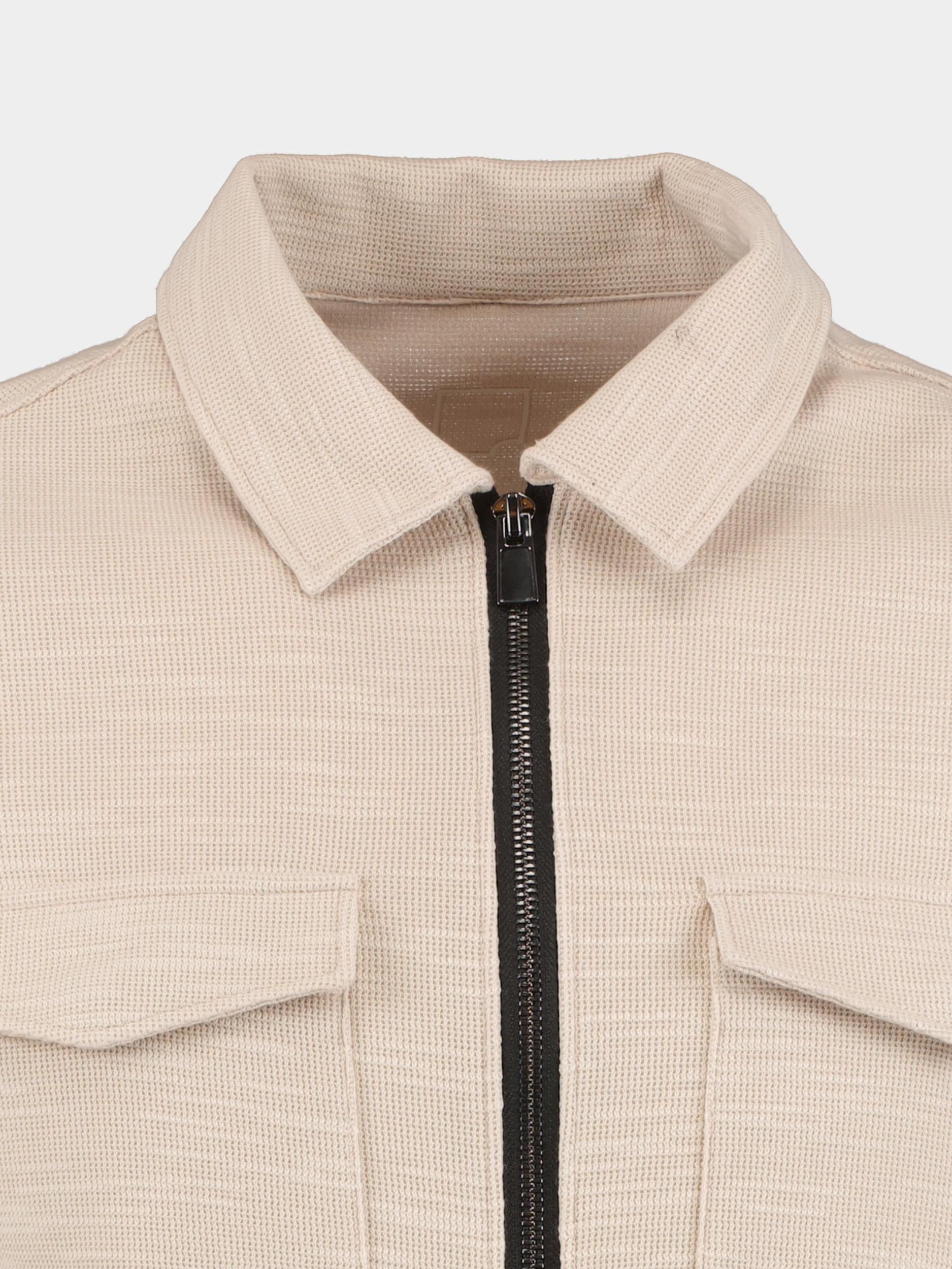 Born With Appetite Casual hemd lange mouw Beige BOED overshirt 24107BO33/150 off white