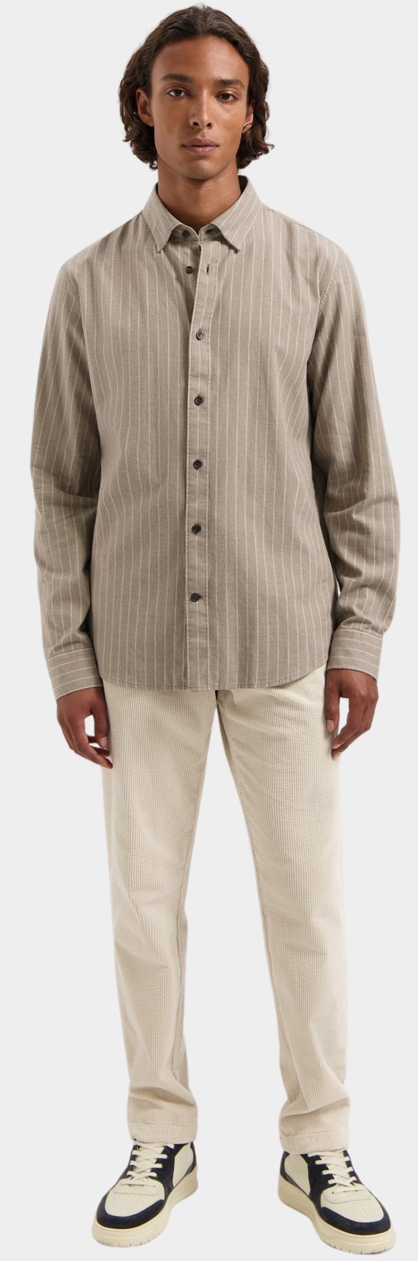 Dstrezzed Casual hemd lange mouw Beige Anthony shirt 303876/270