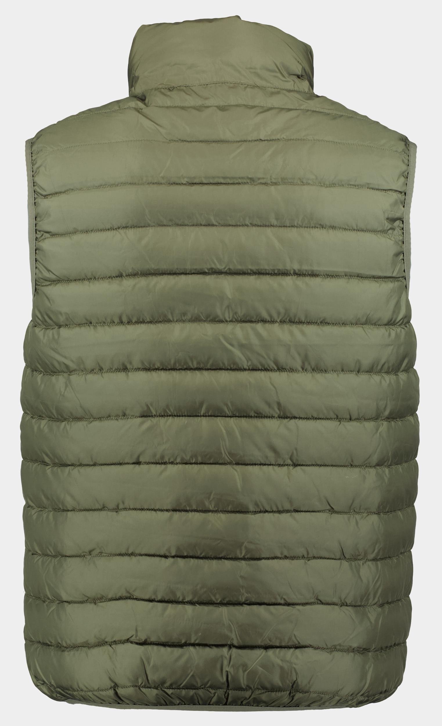 Bos Bodywarmer Groen Mountain Stepped Bodywarmer 24101MO05SB/367 olive night