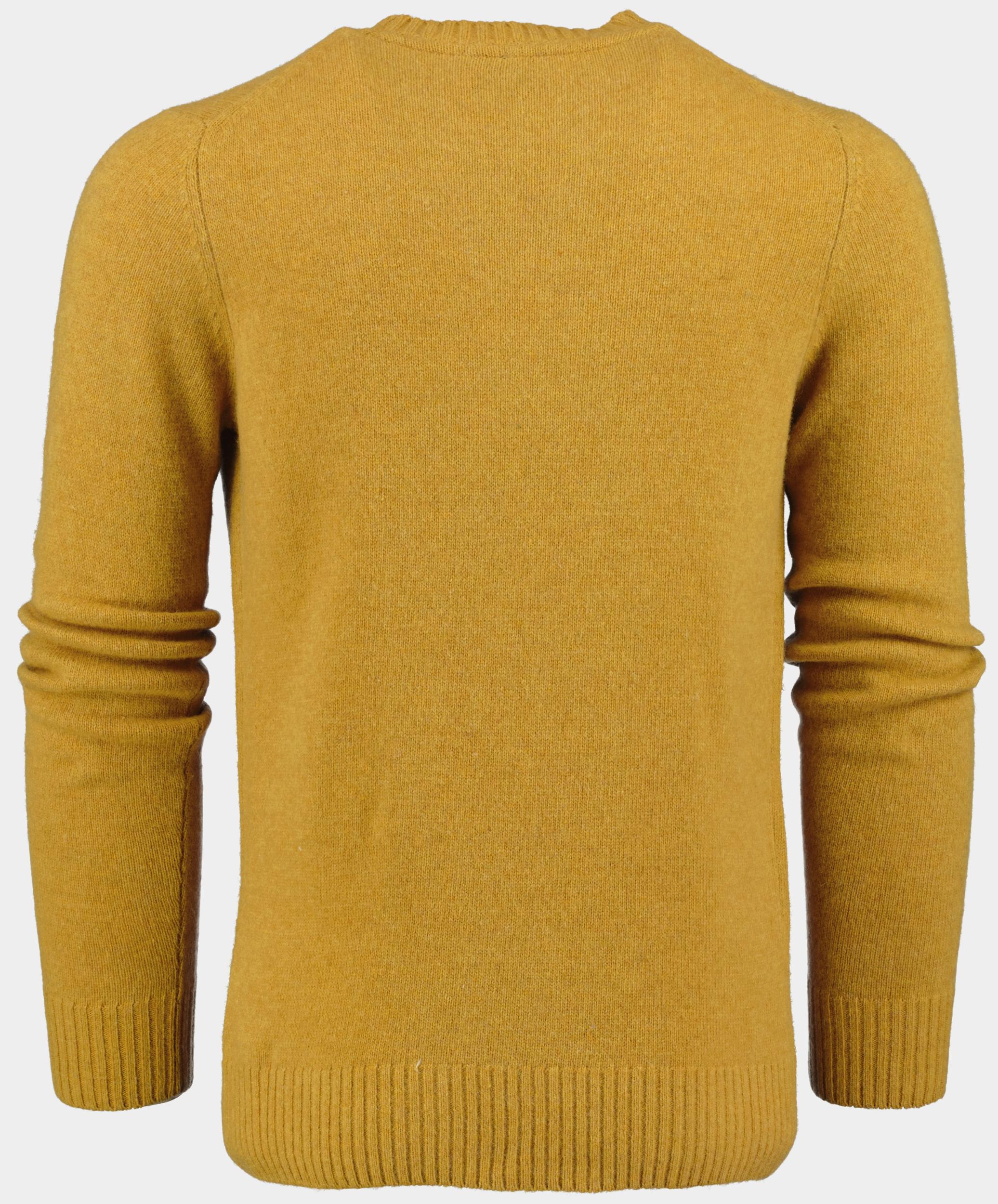 Bos Pullover Geel Lambswool O-neck 1150224/421