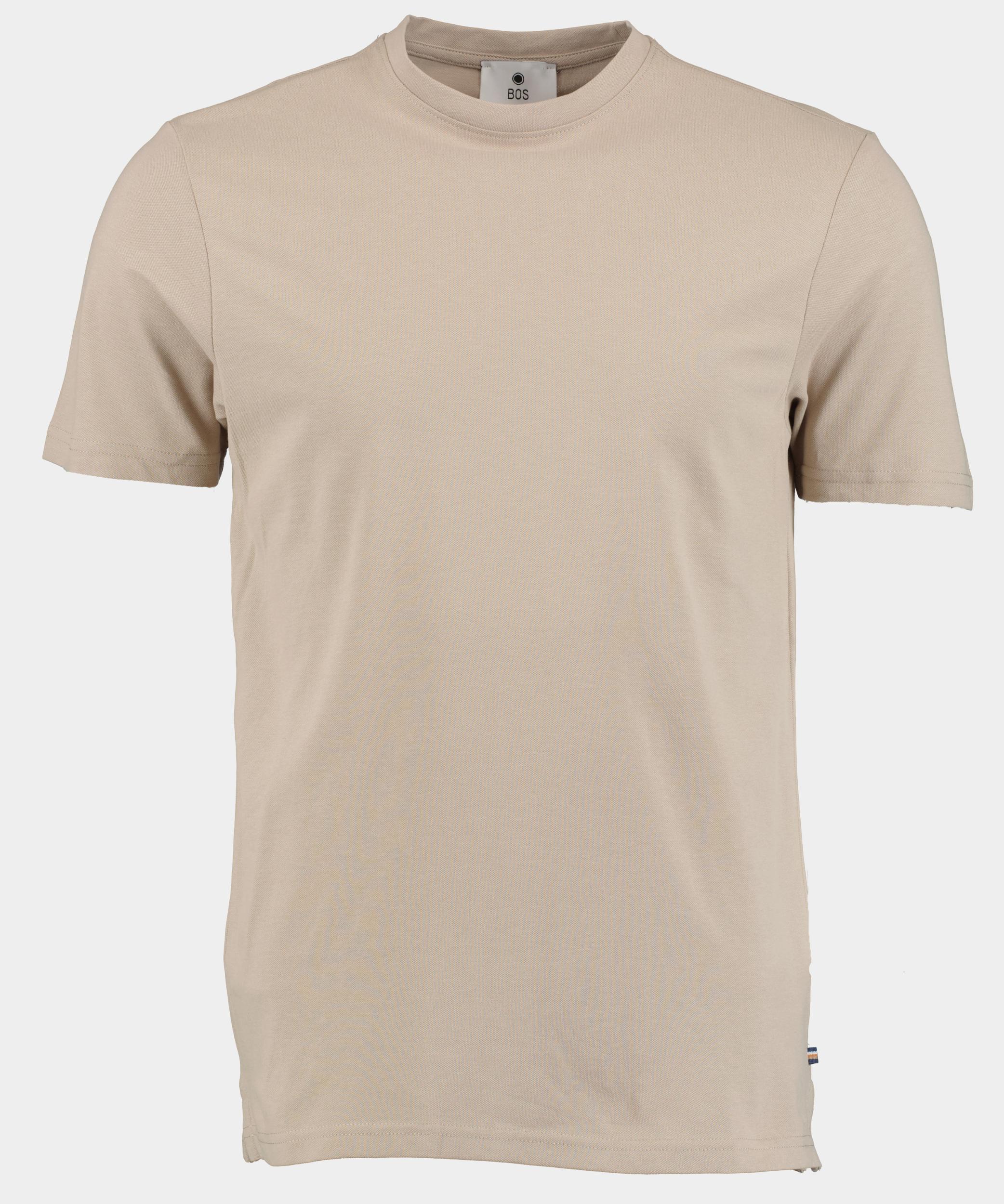 Bos T-shirt korte mouw Beige  9780424/620