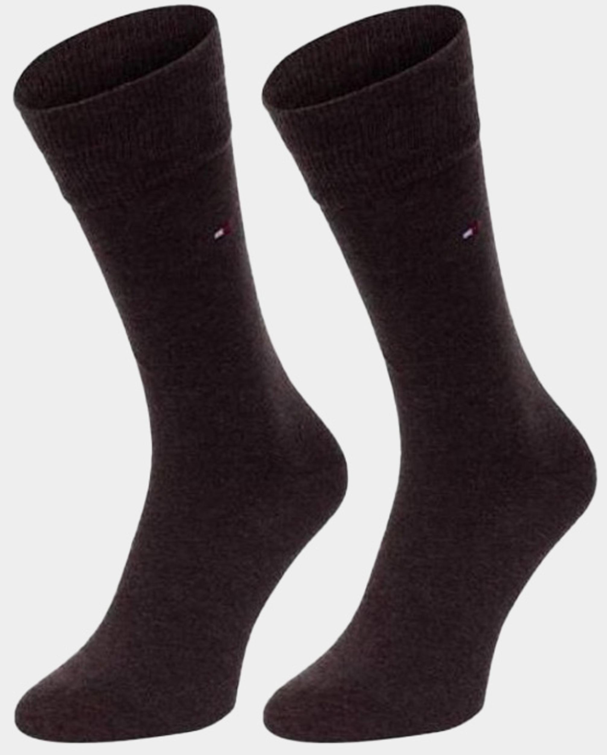 Tommy Hilfiger Sokken Bruin TH men sock classic 2P 371111/778