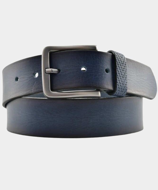 6Road Riem Blauw dots casual 4 cm 440060/47