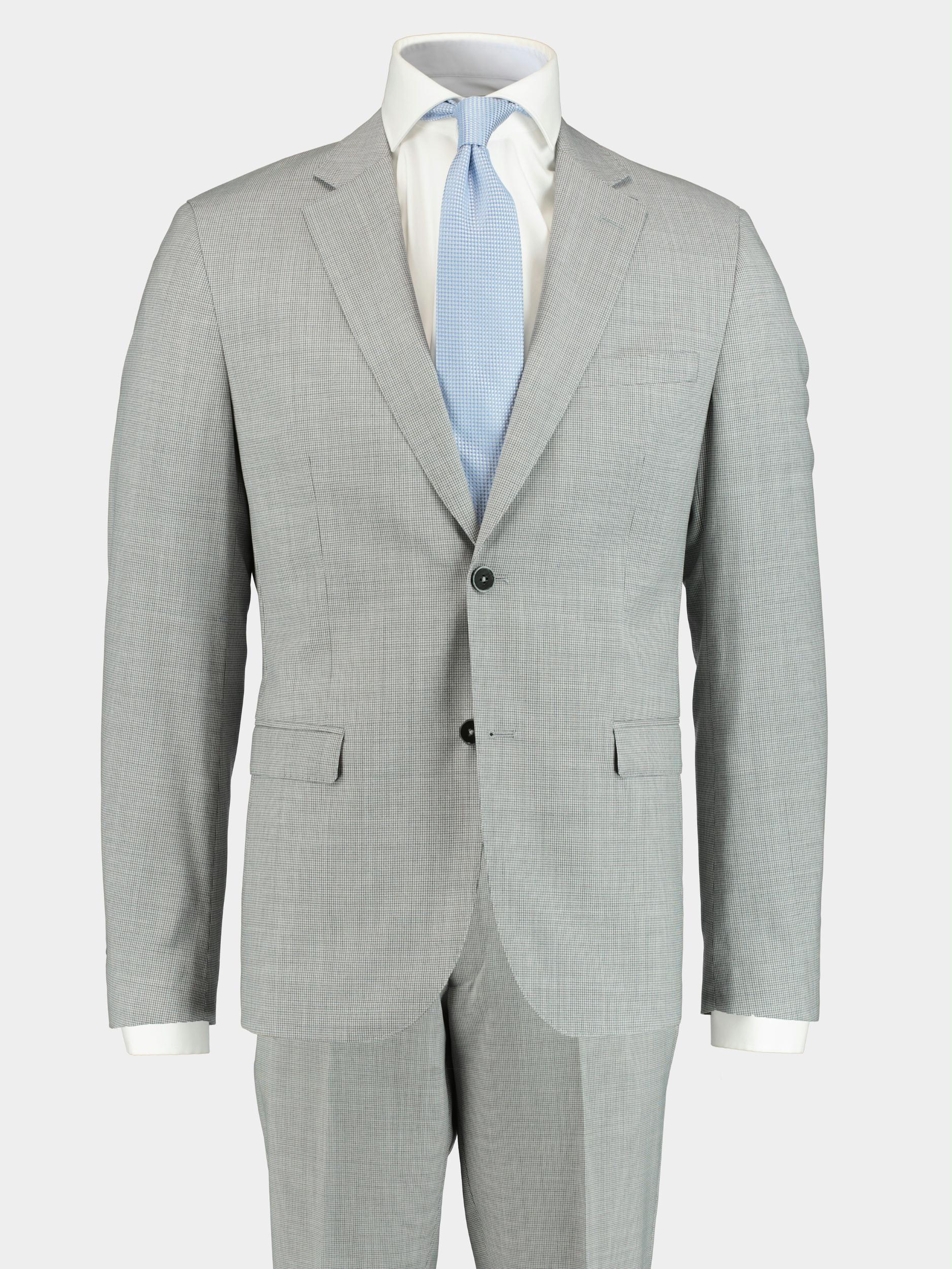 Bos Kostuum Grijs Toulon Suit Drop 8 221028TO89SB/940 grey