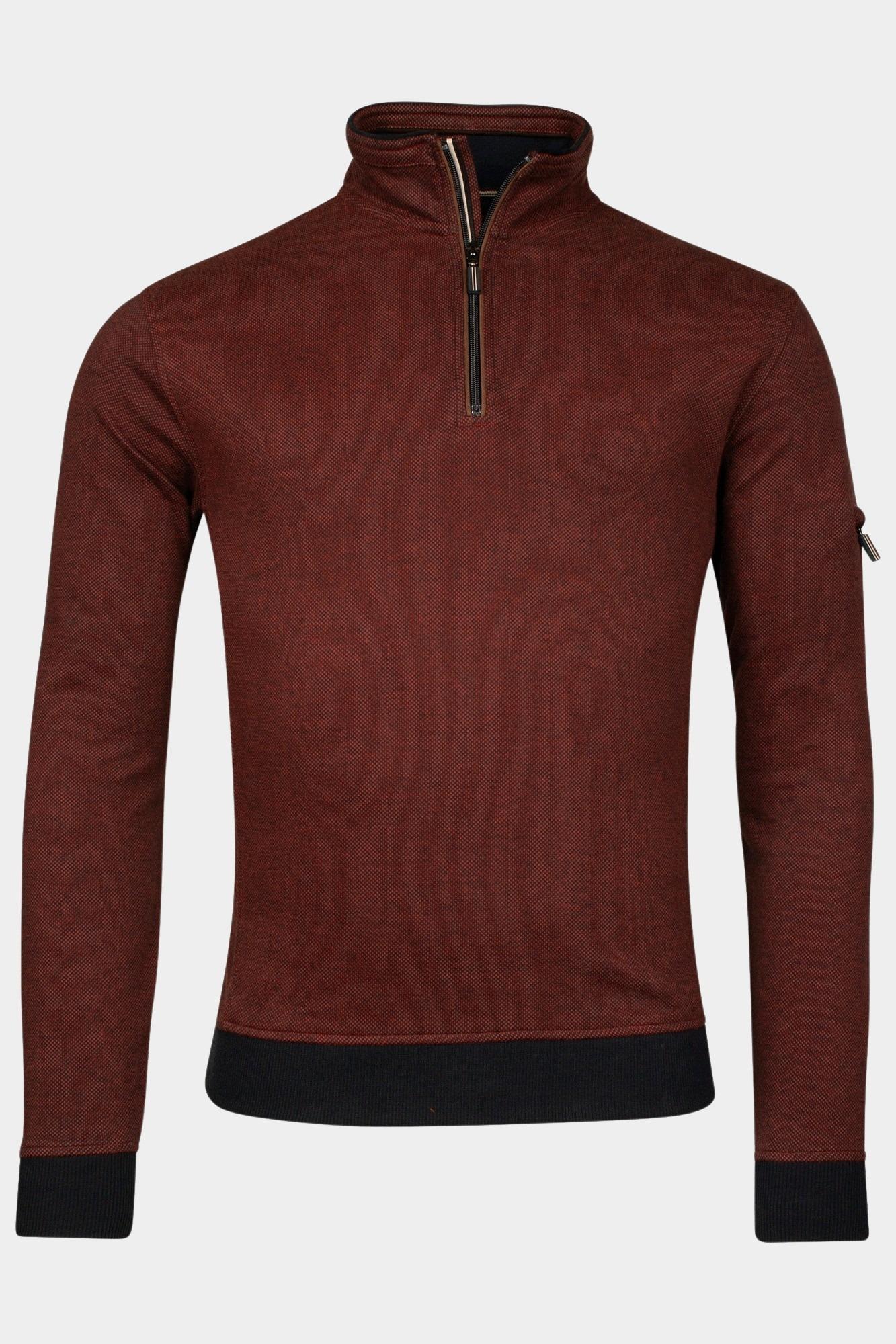 Baileys Half Zip Oranje Sweatshirt 1/2 Zip 423112/35