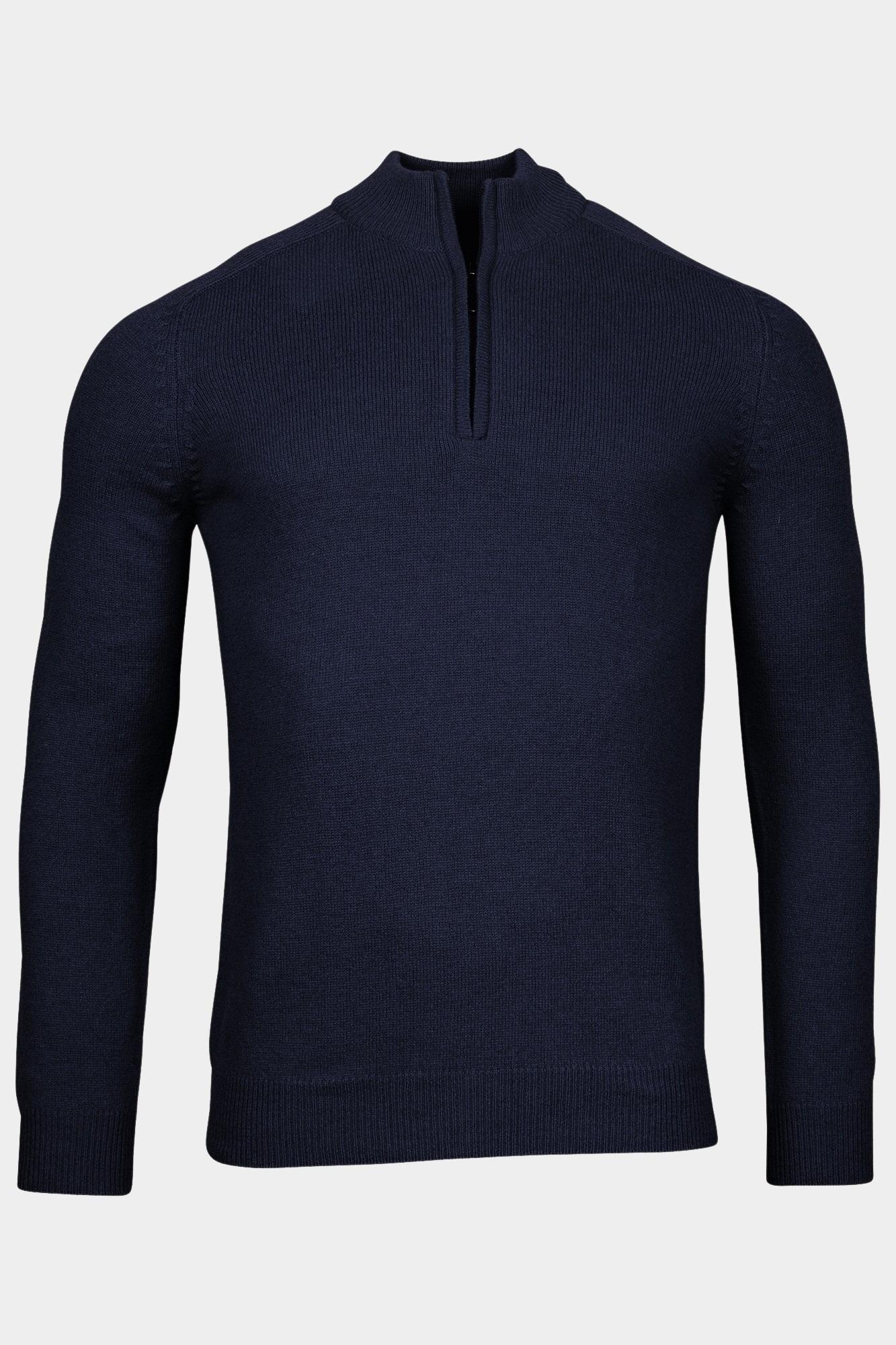 Baileys Half Zip Blauw Pullover 1/2 zip 420094/60