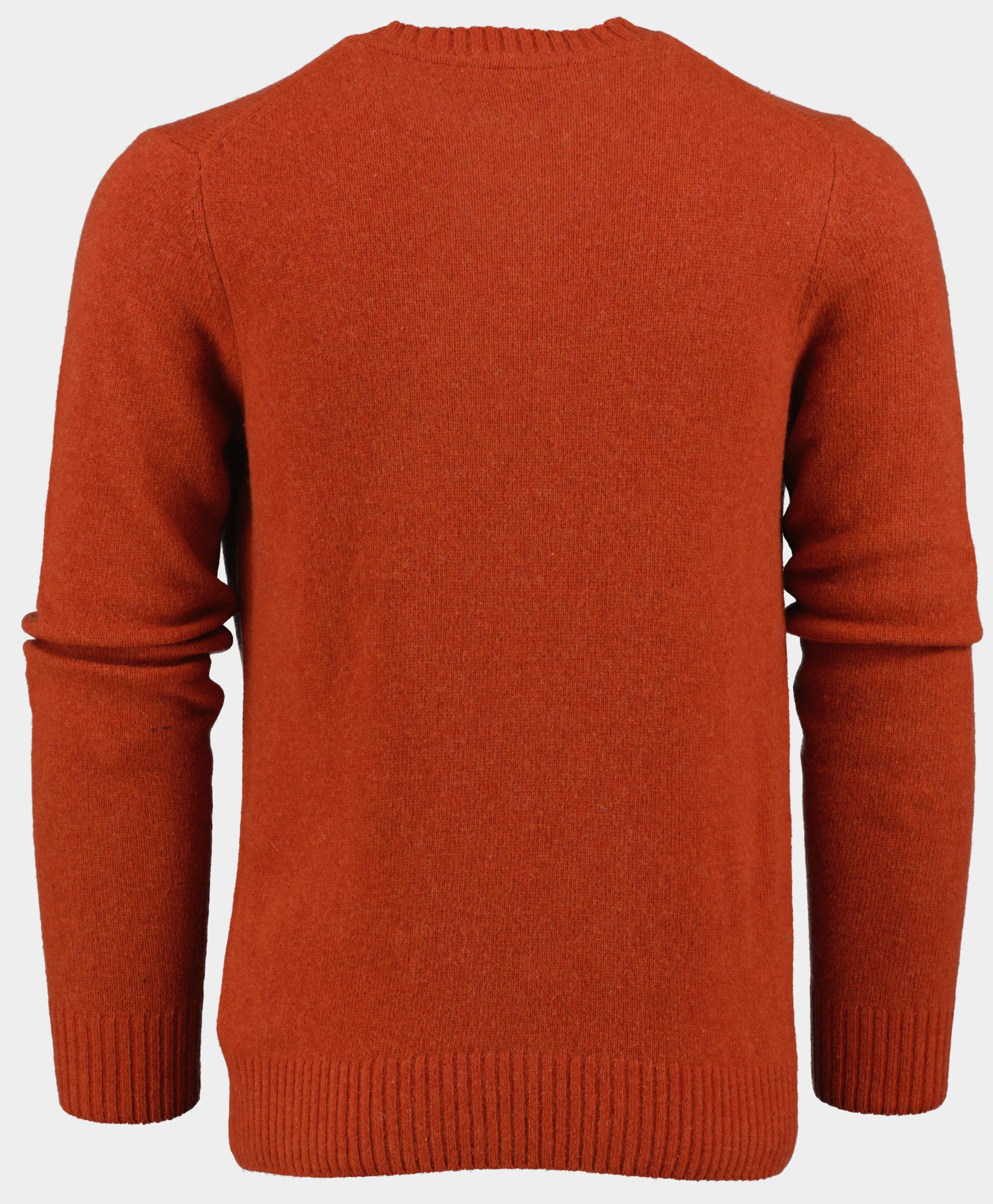 Bos Pullover Oranje Lambswool O-neck 1150224/433