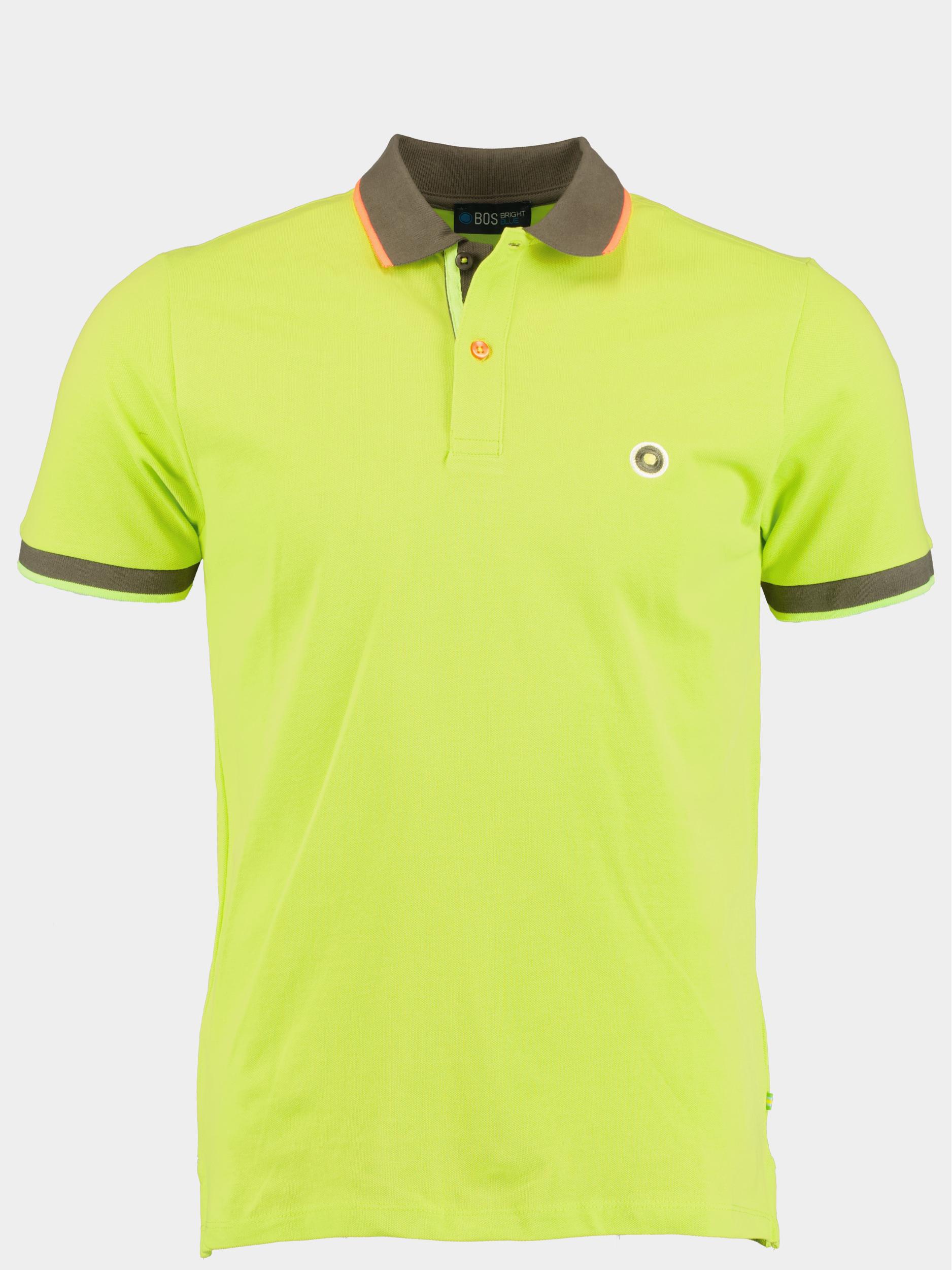 Bos Polo korte mouw Geel Polo Fluor 7822423/407