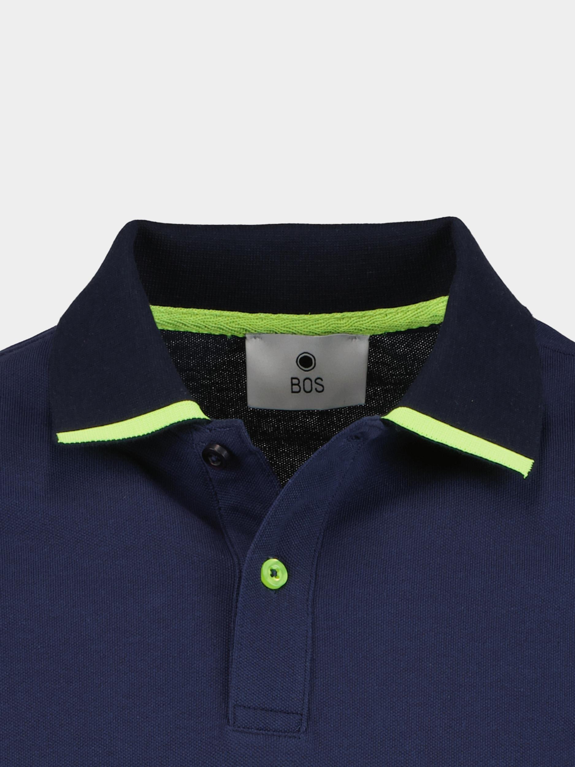 Bos Polo korte mouw Blauw  9785424/208