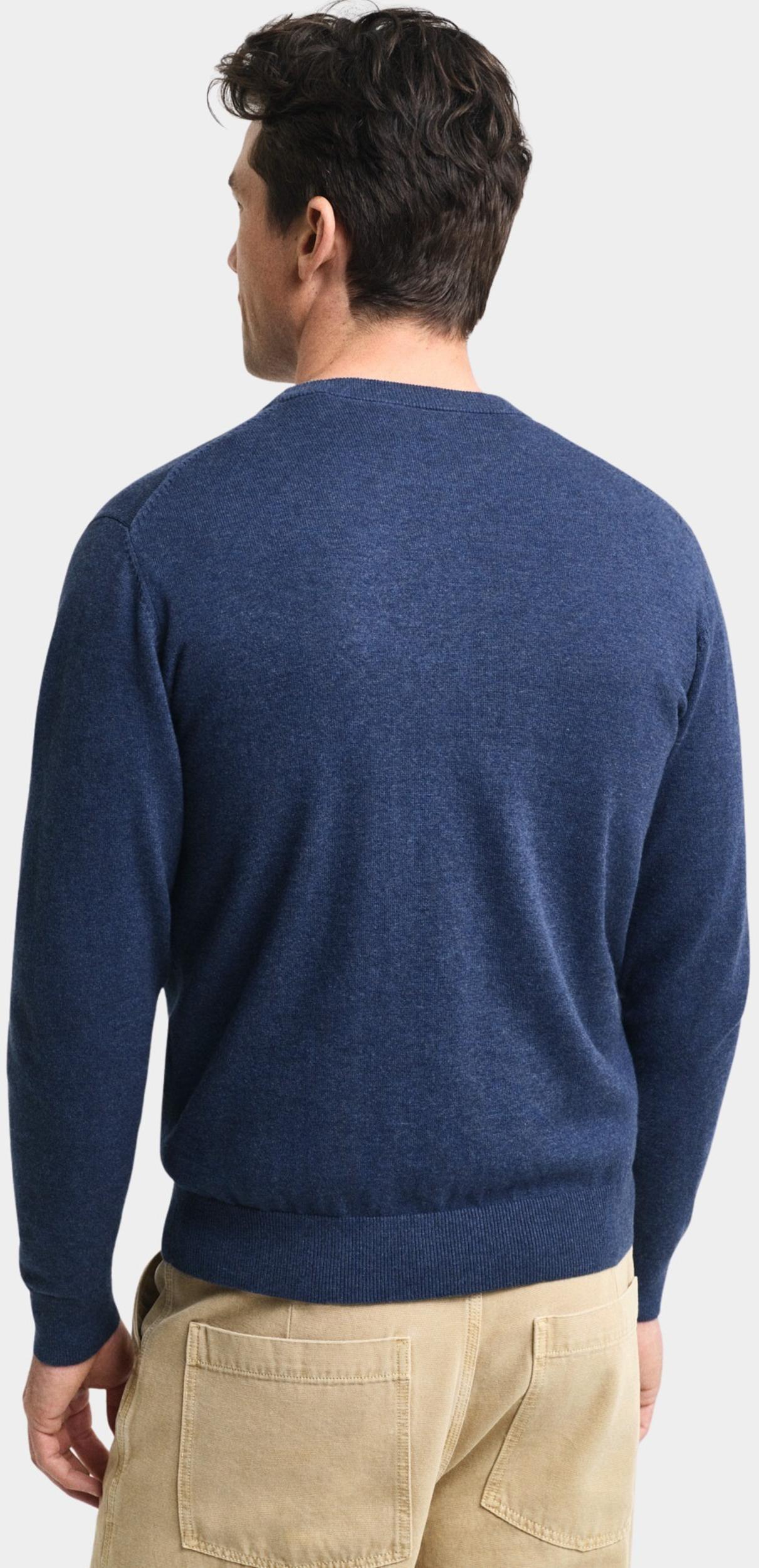 Gant Pullover Blauw CLASSIC COTTON C-NECK 8030561/902